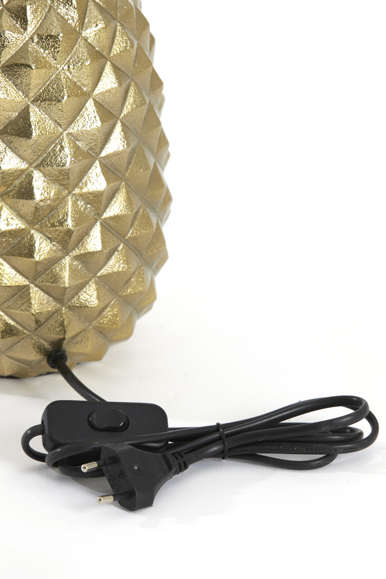 piedestal de lampe ananas dorée Light & Living Pineapple – Image 8