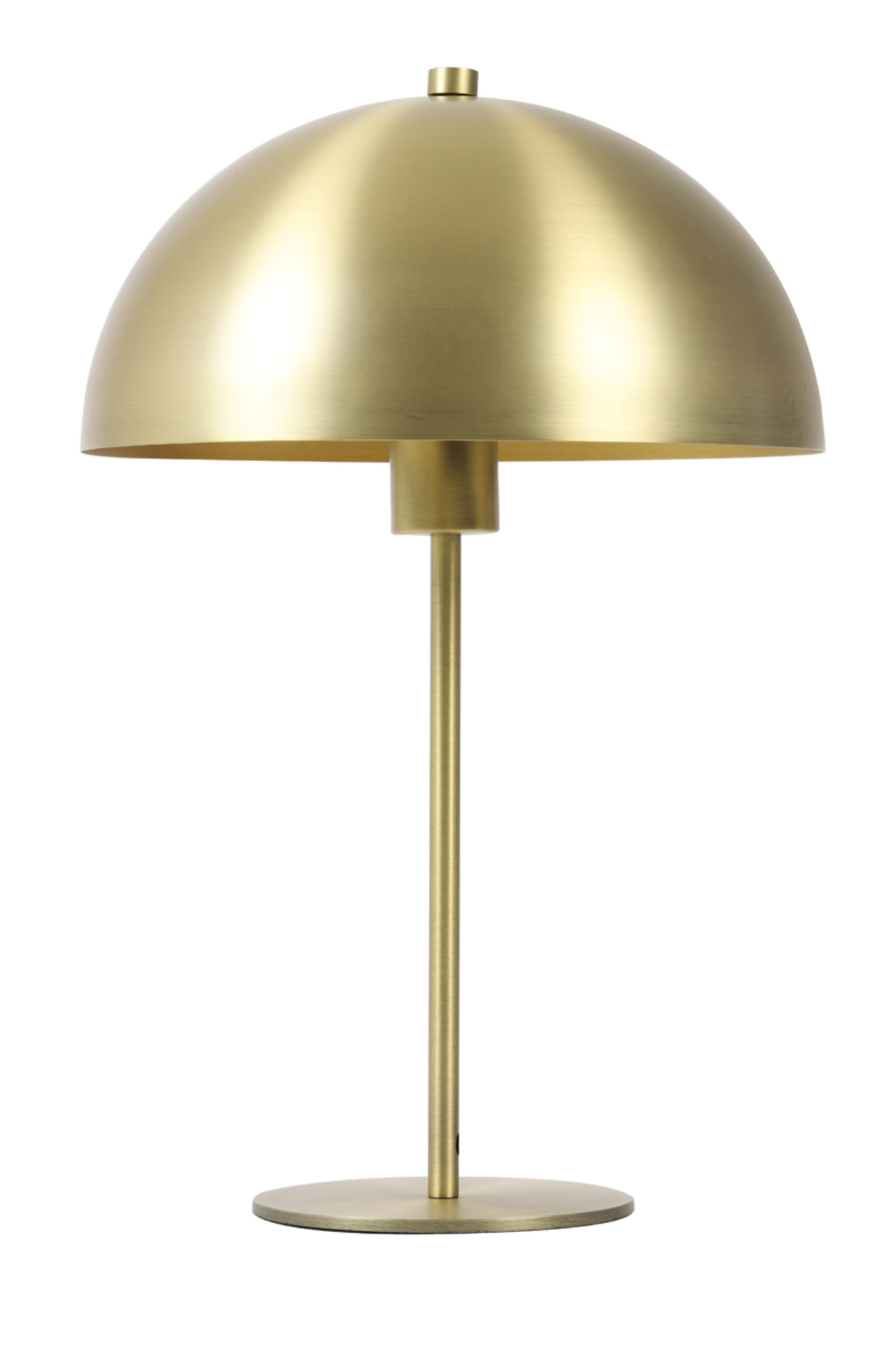 Lampe champignon en métal doré Light & Living Merel – Image 2