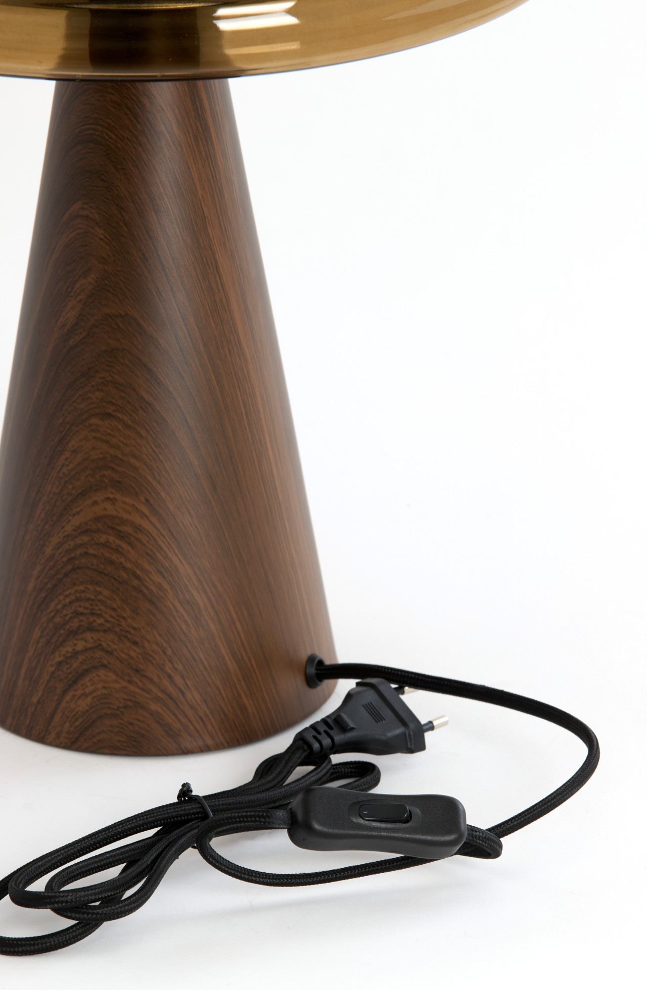 Lampe vintage en verre brun Light & Living Mueda – Image 4