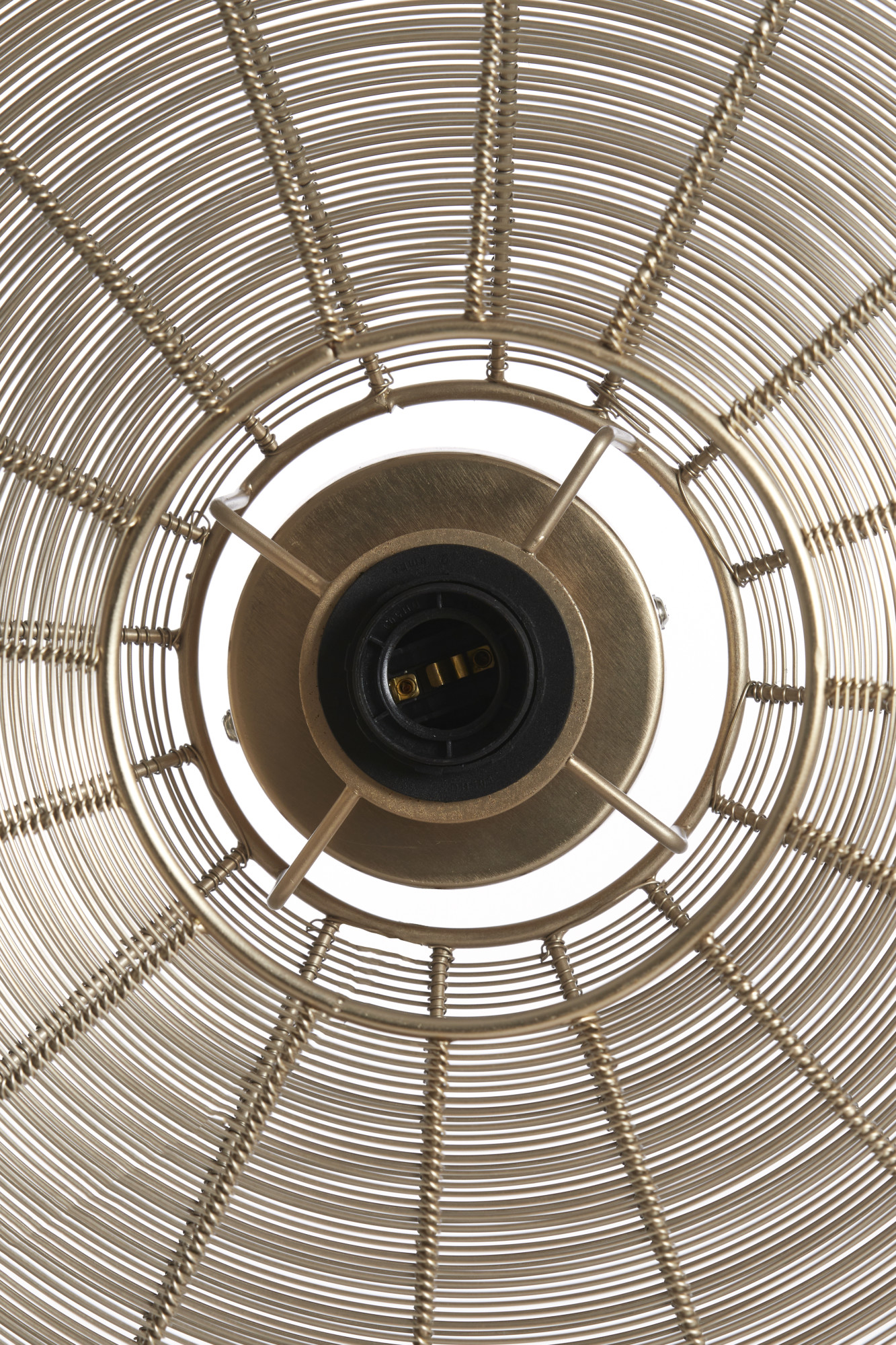 Plafonnier en forme de soucoupe en rotin Light & Living Bahala – Image 5