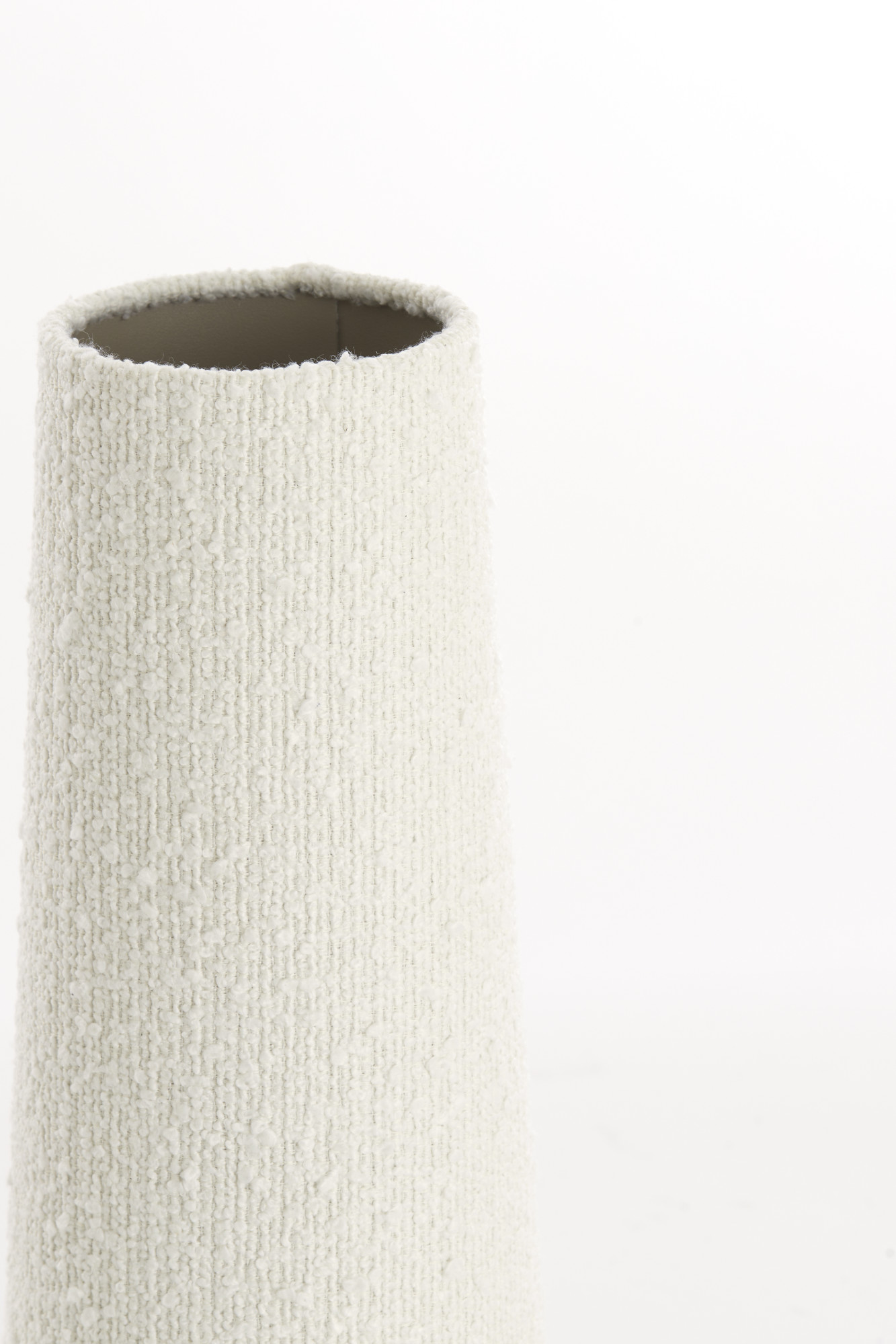 Abat-jour en tissu couleur ivoire Light & Living Oruro – Image 3