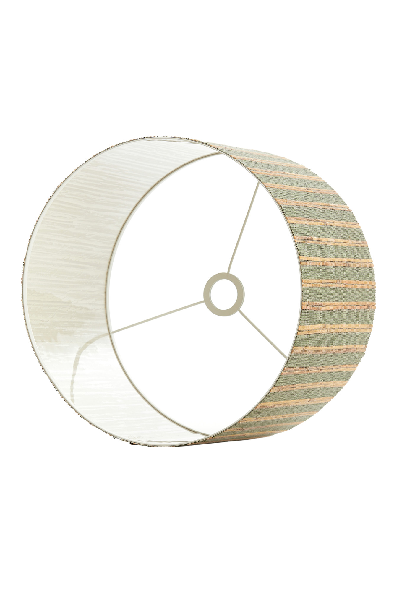 abat-jour cylindrique à rayures Light & Living Simno – Image 6