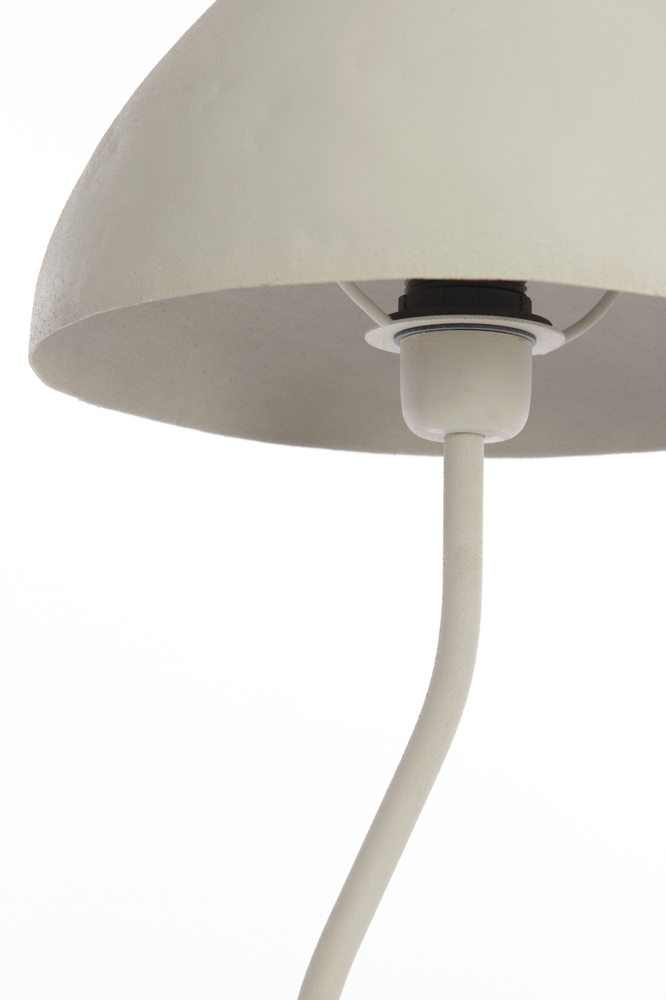 Lampe de table blanche élégante en forme de voûte Light & Living Elimo – Image 4