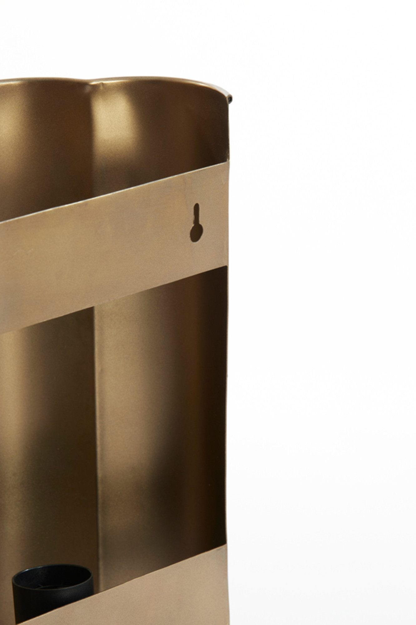 Abat-jour en métal doré élégant Light & Living Fringe – Image 5