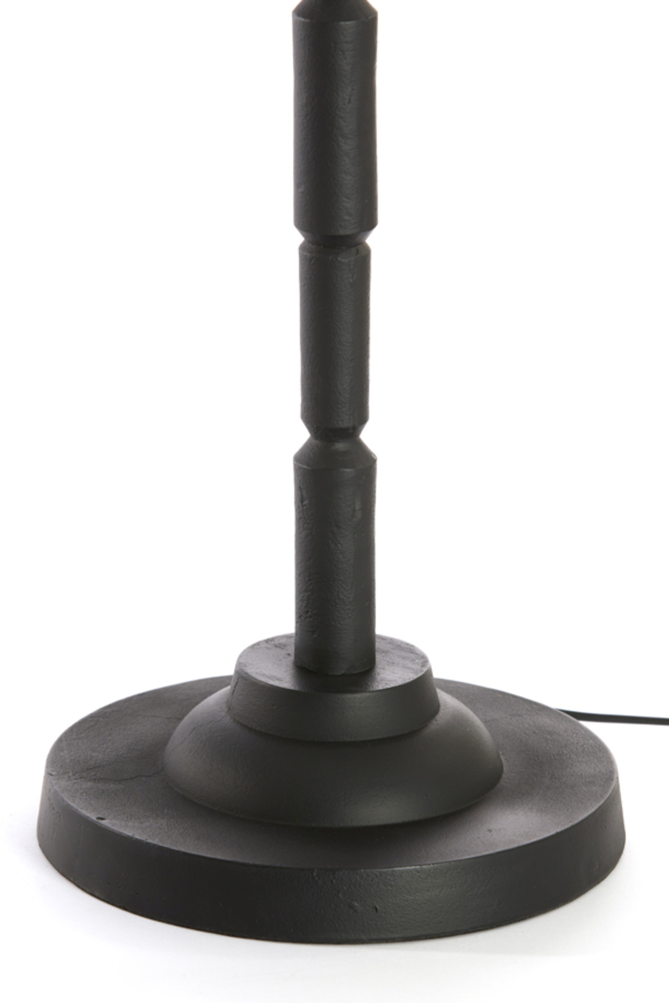 Socle de lampe noir strié Light & Living Kabati – Image 6