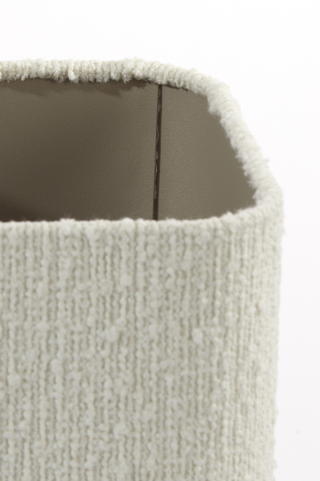 Abat-jour carré couleur crème Light & Living Bolero – Image 7