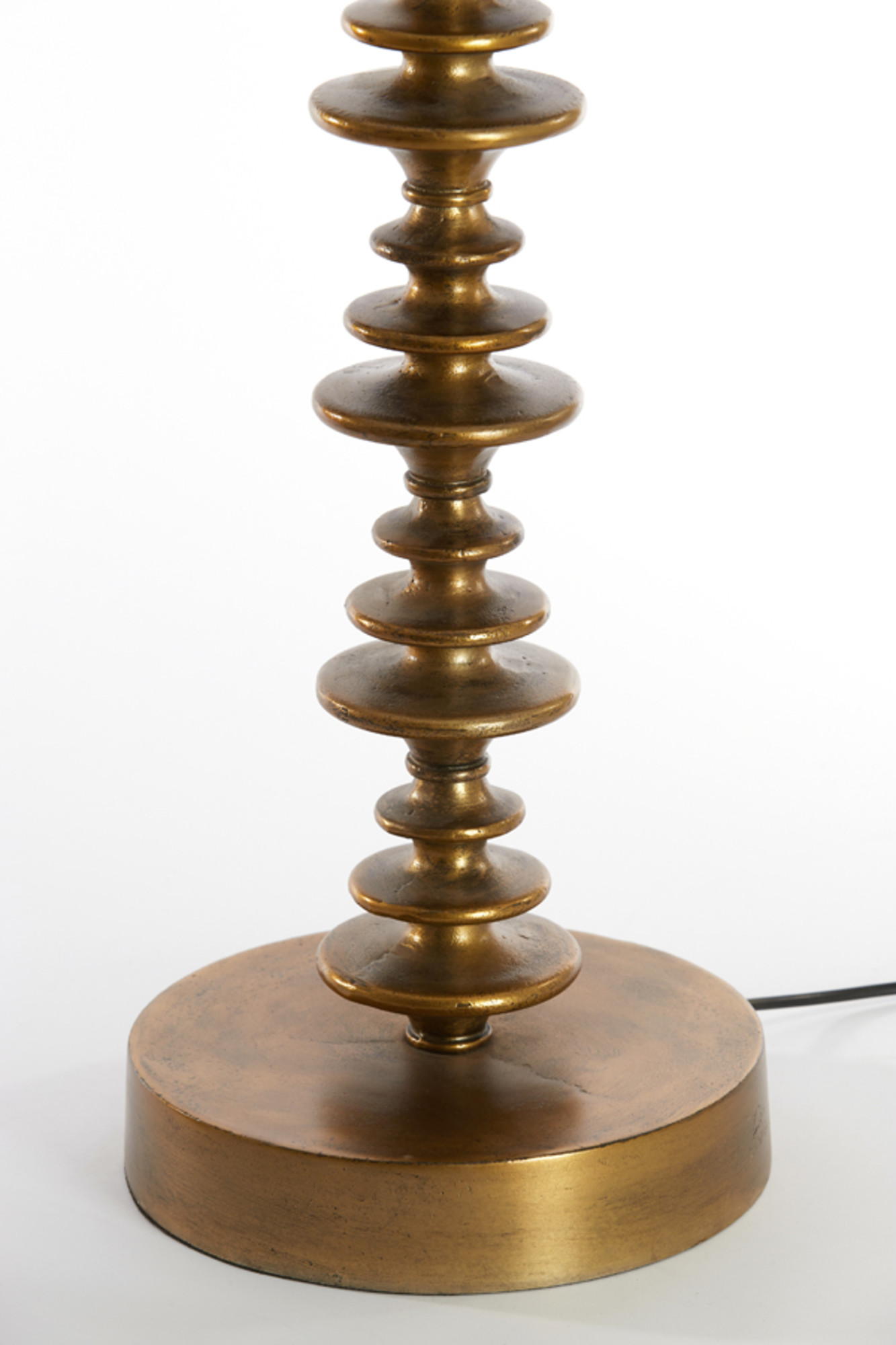 Long pied de lampe moderne marron Light & Living Stevie – Image 6