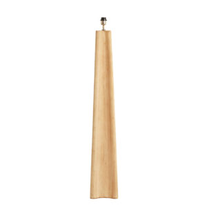Piedestal de lampe de table en bois élancé Light & Living Navelli