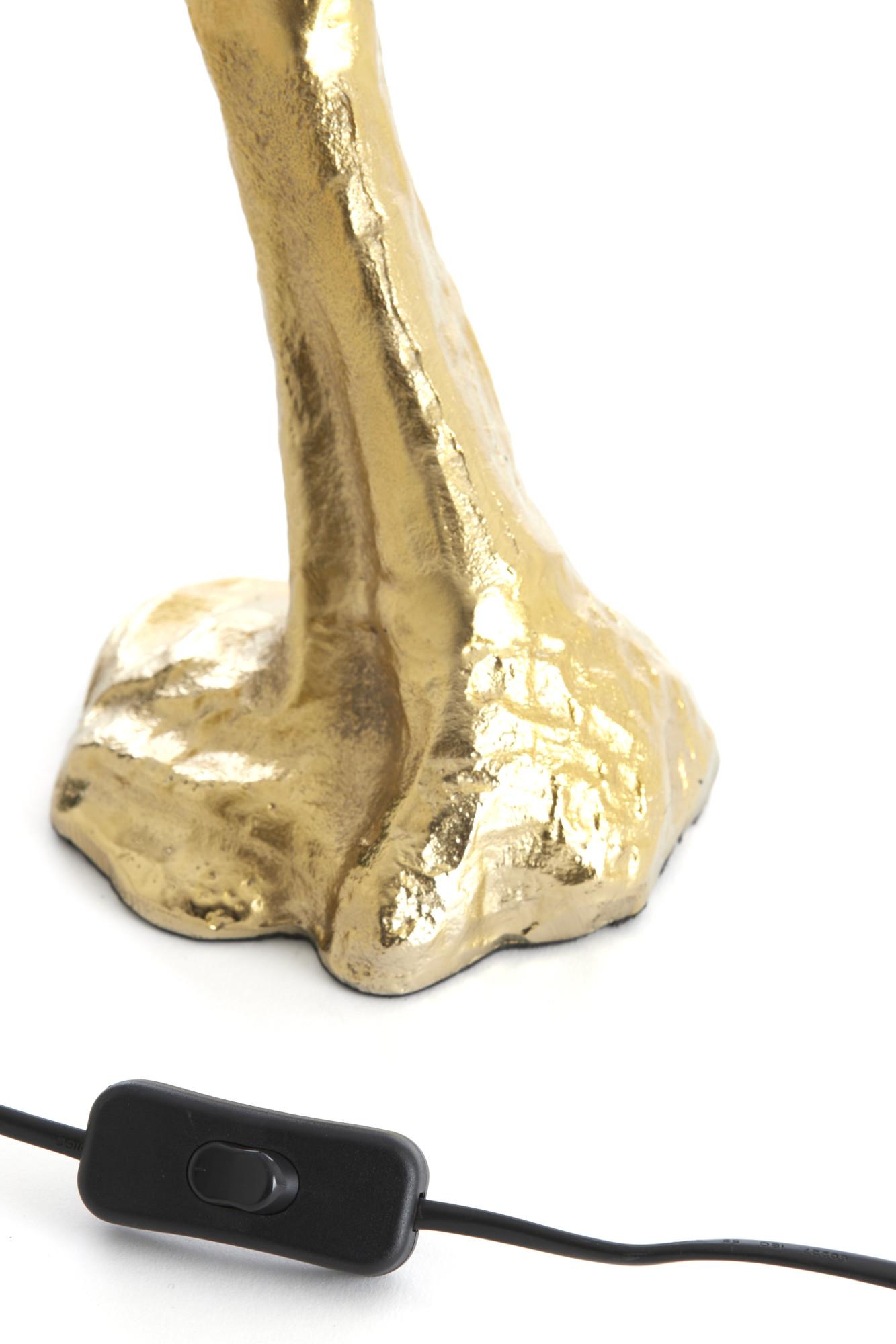 Lampe de table dorée design d'oiseau Light & Living Bird – Image 7