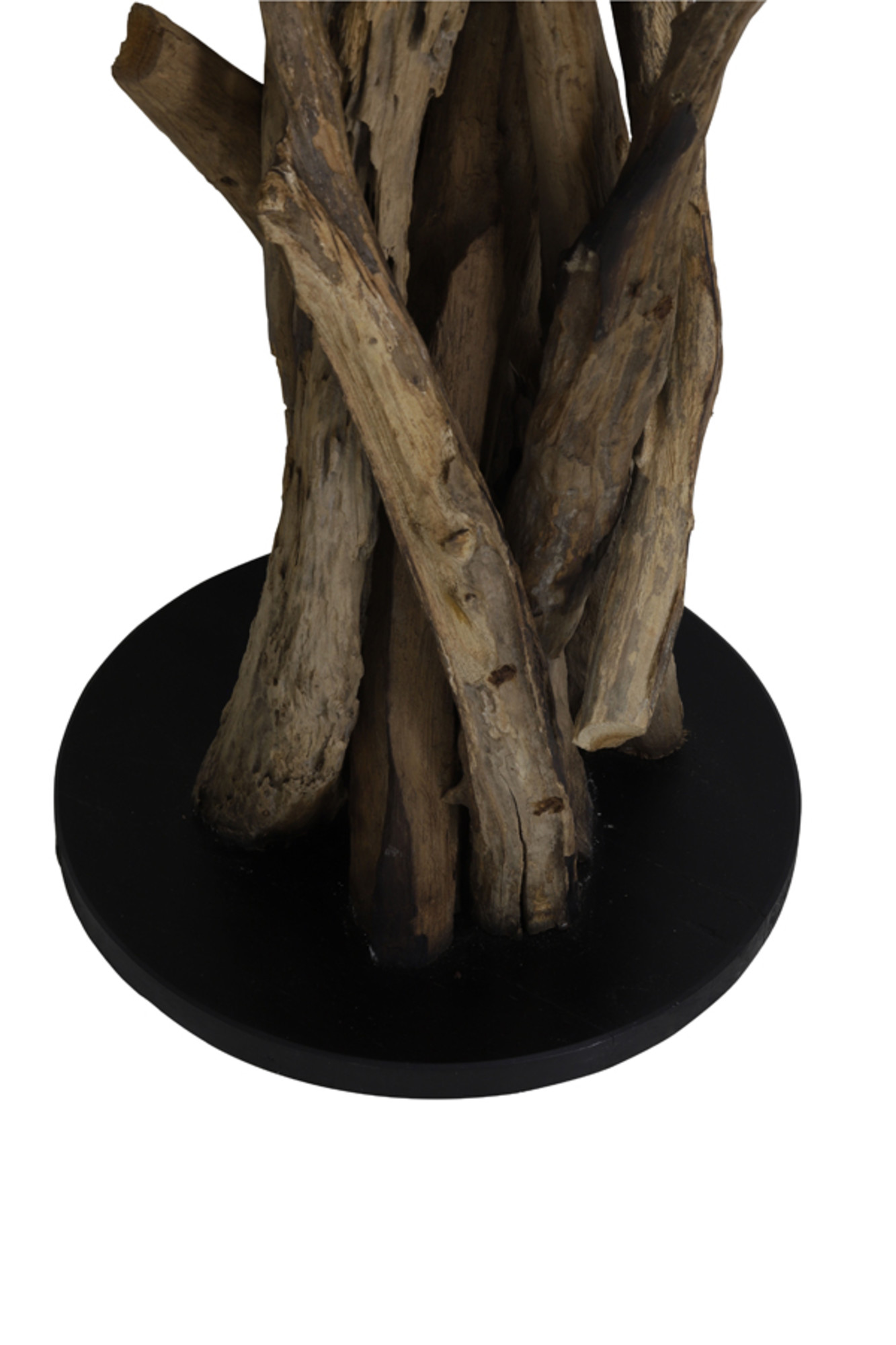 Lampe sur pied en bois design naturel Light & Living Vidin – Image 6