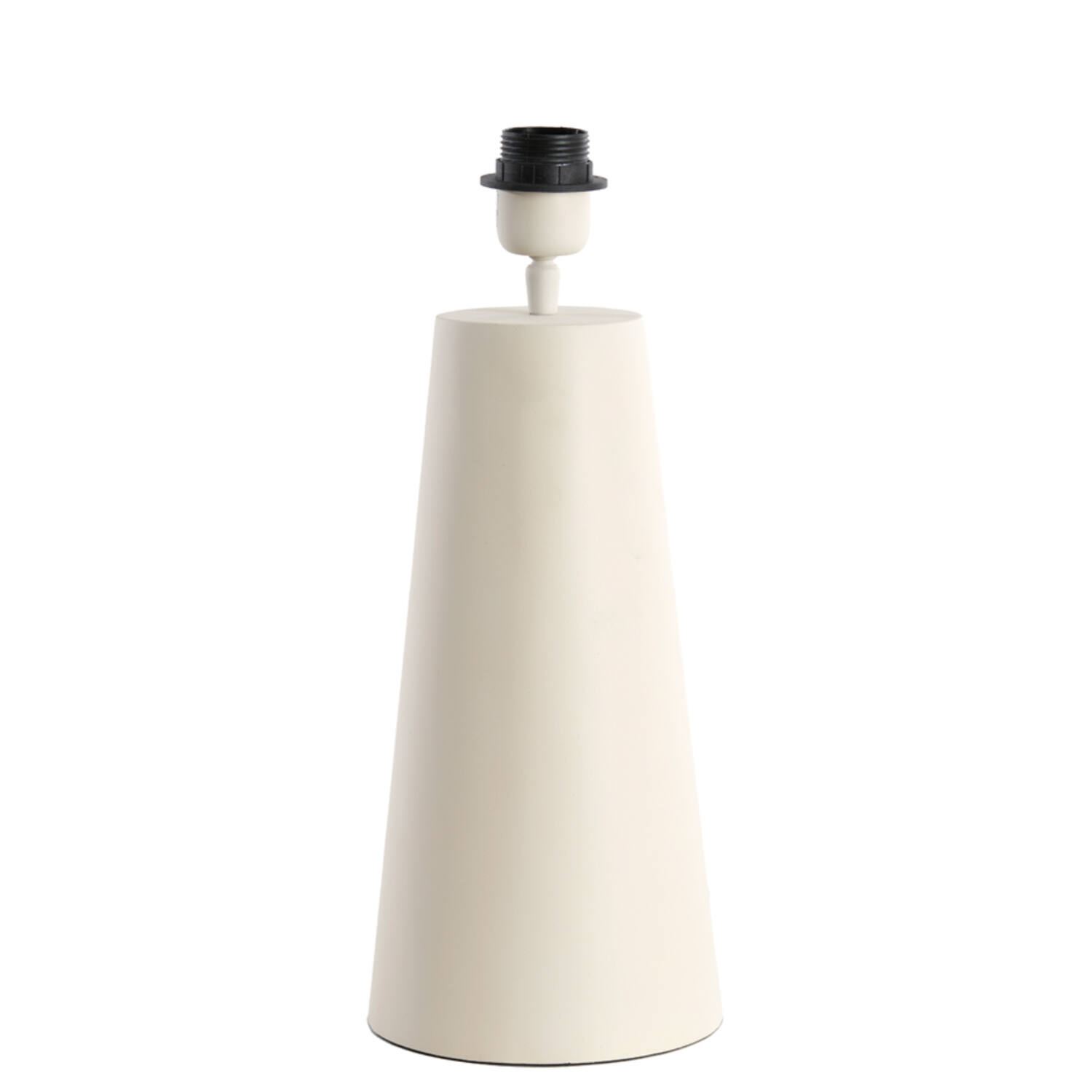 Lampe de table cylindrique blanche Light & Living Yelos