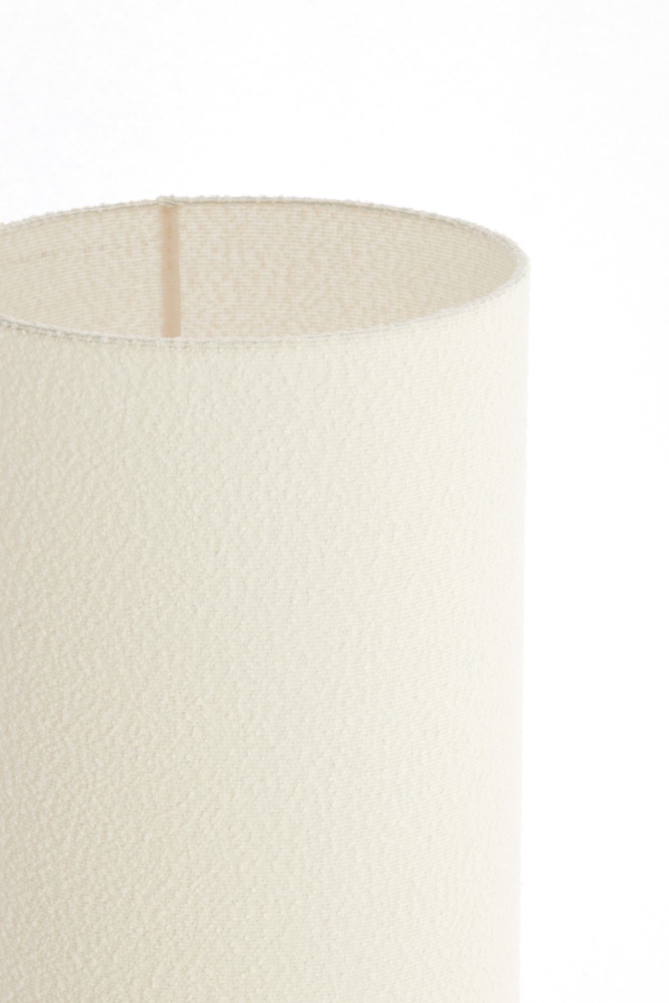 Lampadaire cylindrique beige Light & Living Mikkel – Image 3