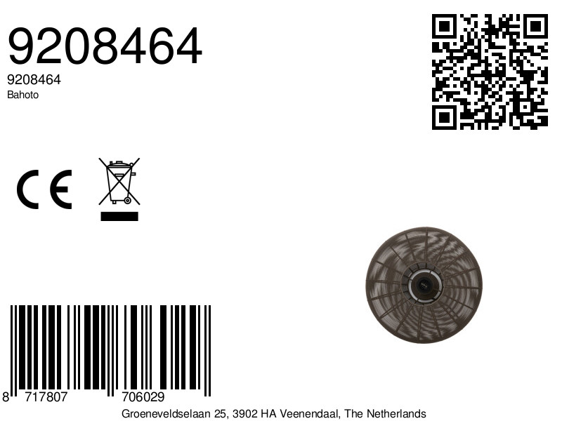 Suspension ronde en rotin couleur naturelle Light & Living Bahoto – Image 8