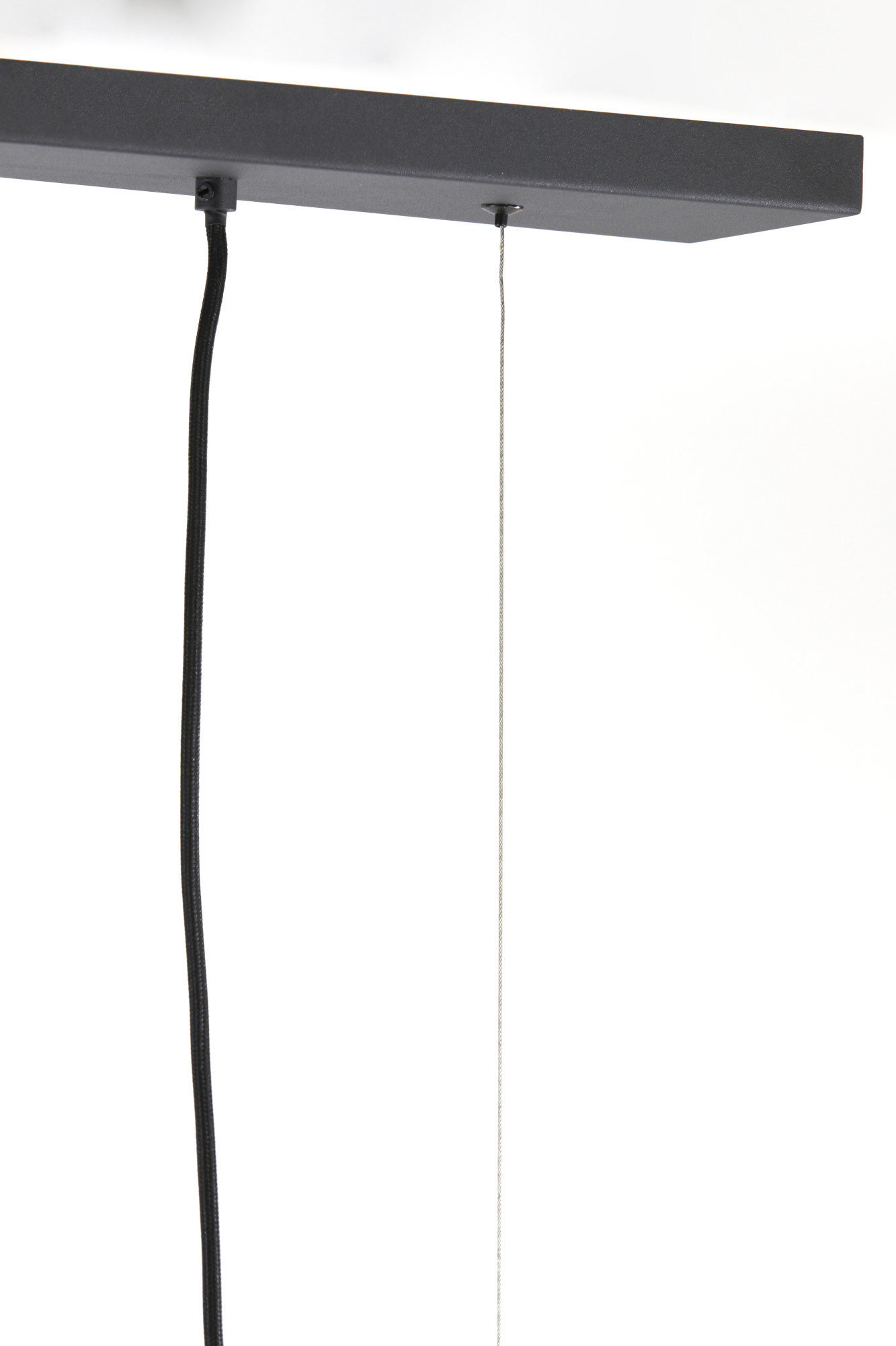 Suspension industrielle marron en métal Light & Living Edisa – Image 7