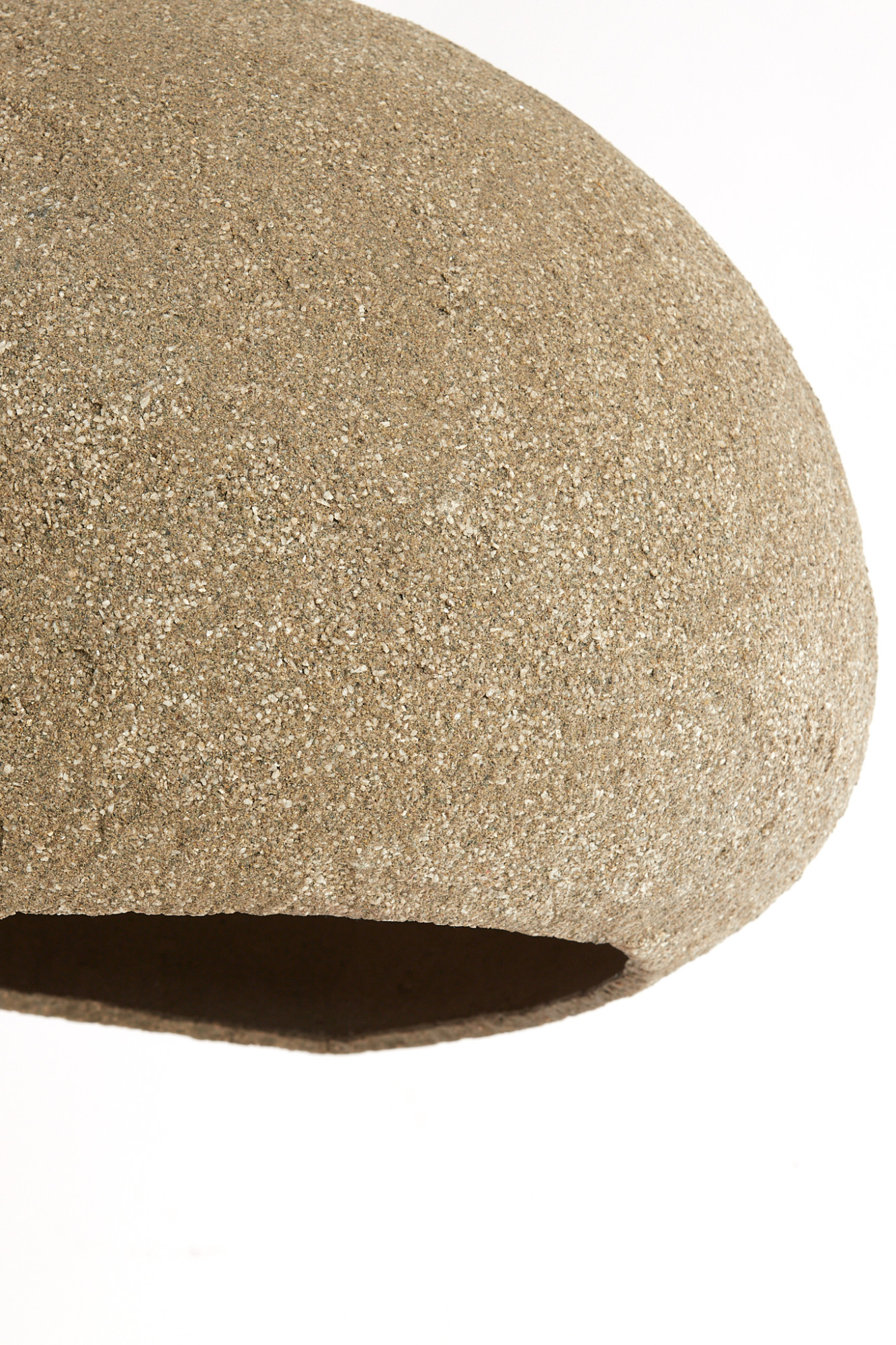 Suspension sphérique en tissu sable Light & Living Celmira – Image 3