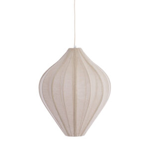 Suspension en lin sable Light & Living Pasto
