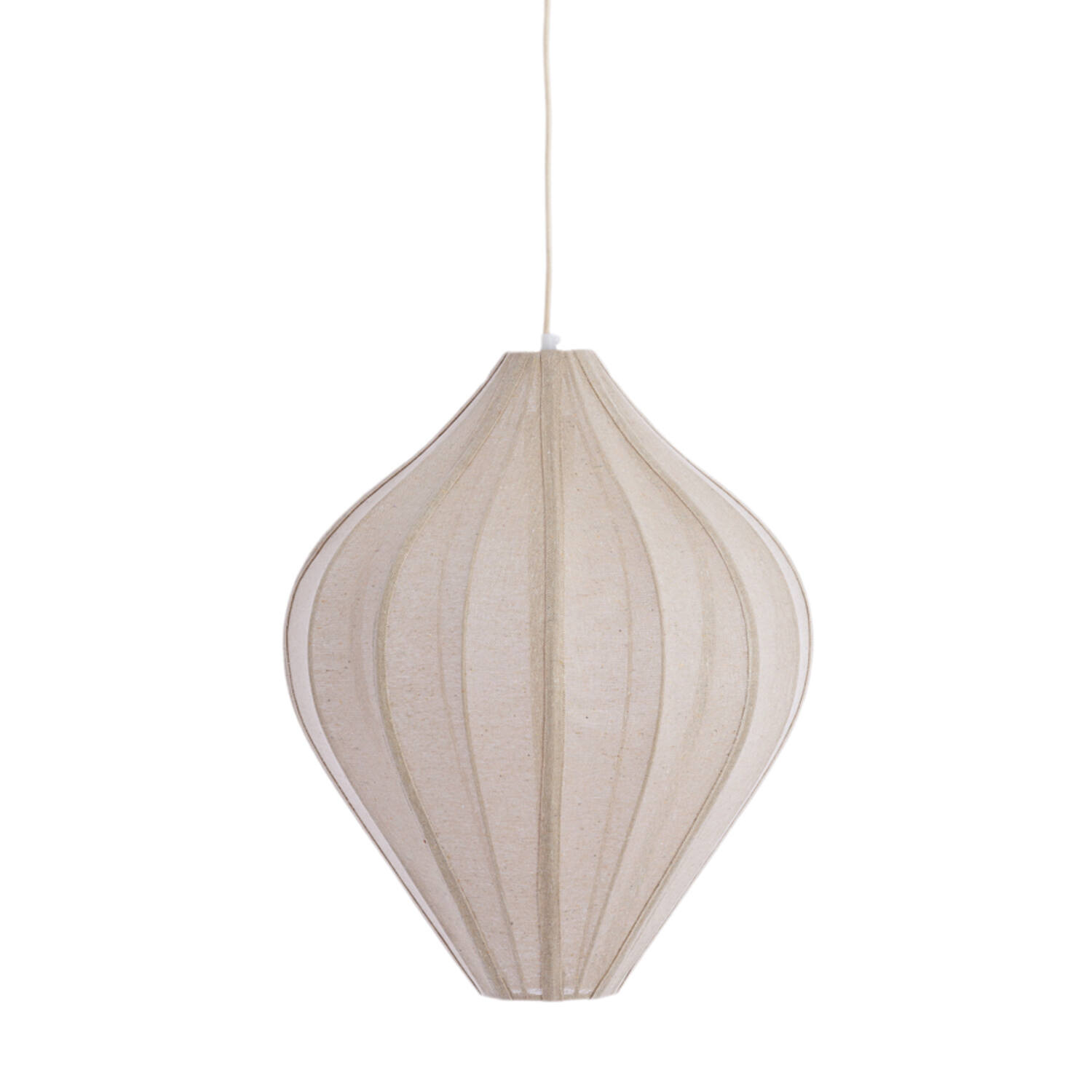 Suspension en lin sable Light & Living Pasto