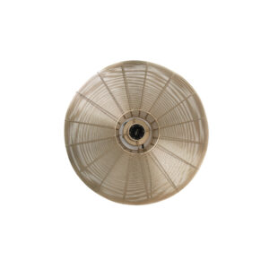 Suspension ronde en rotin naturel Light & Living Bahoto