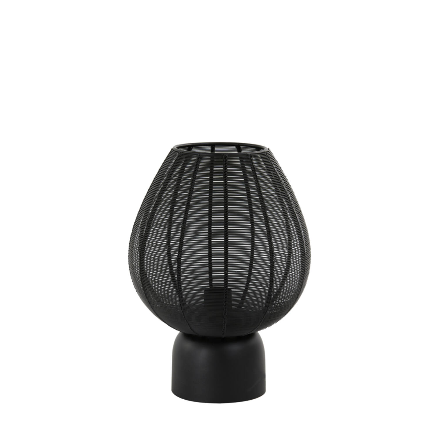 Lampe de table noire design filaire Light & Living Suneko