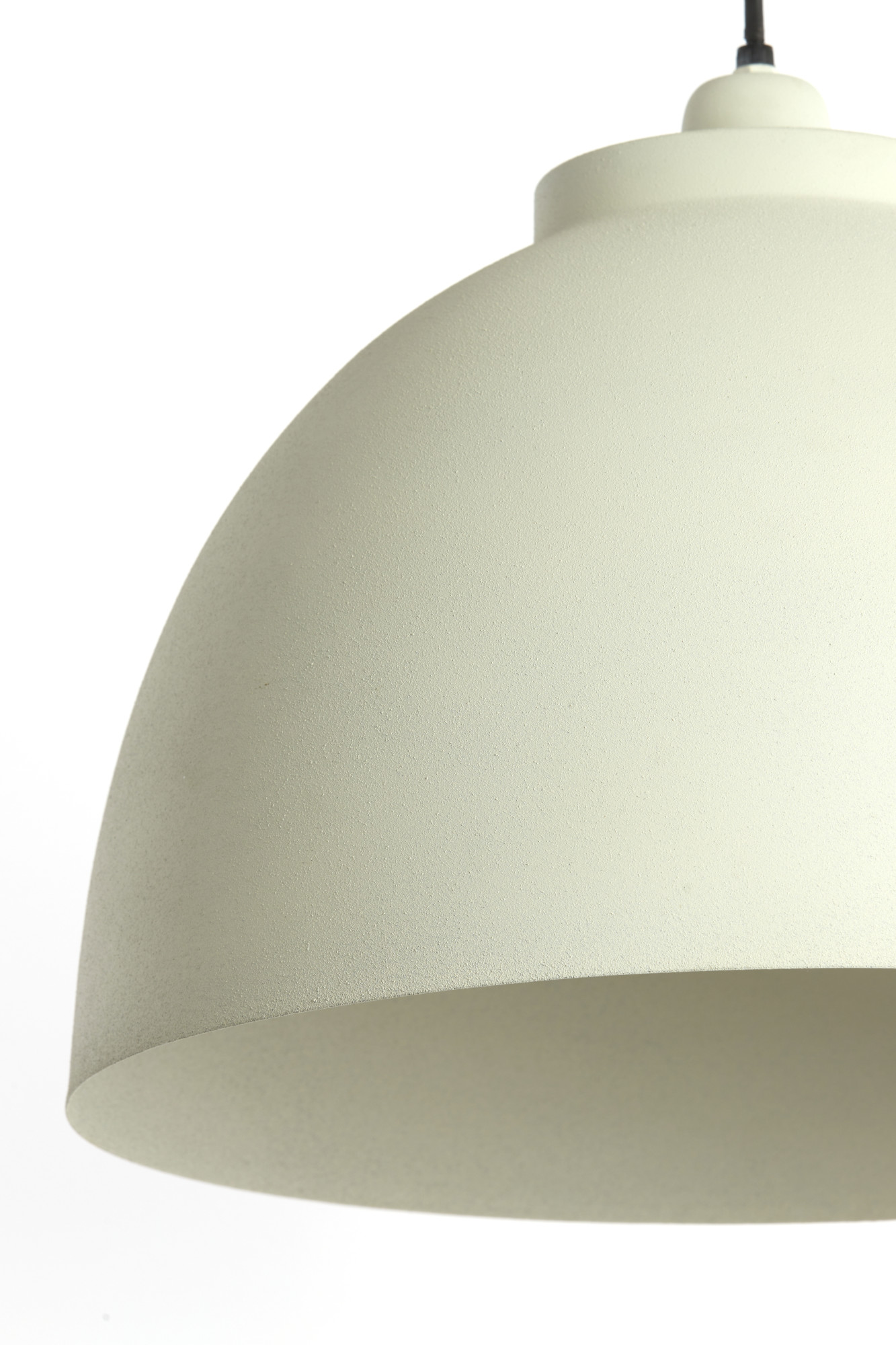 Suspension blanche en forme de dôme Light & Living Kylie – Image 4