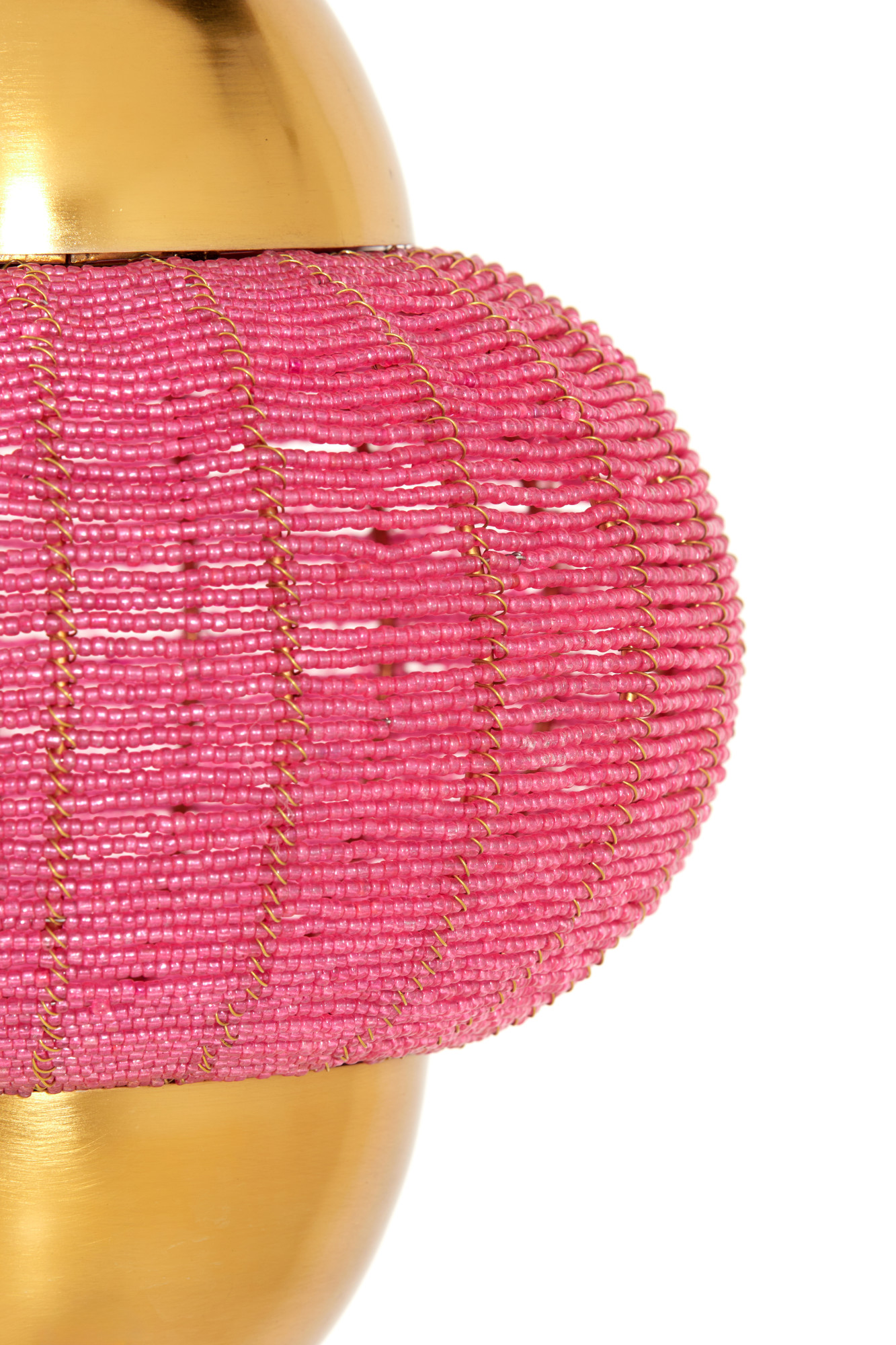 Suspension dorée et rose au look luxueux Light & Living Cetara – Image 3