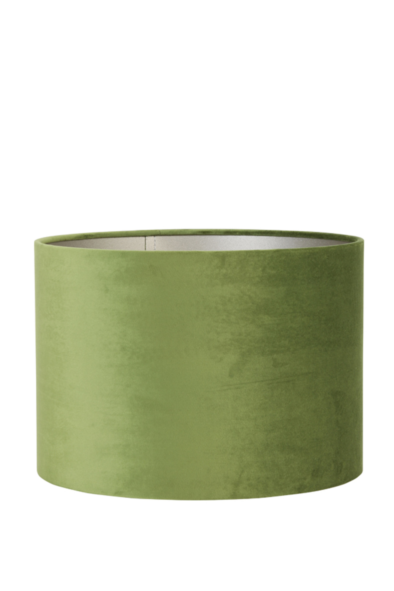 Abat-jour cylindrique en vert Light & Living Velours – Image 2