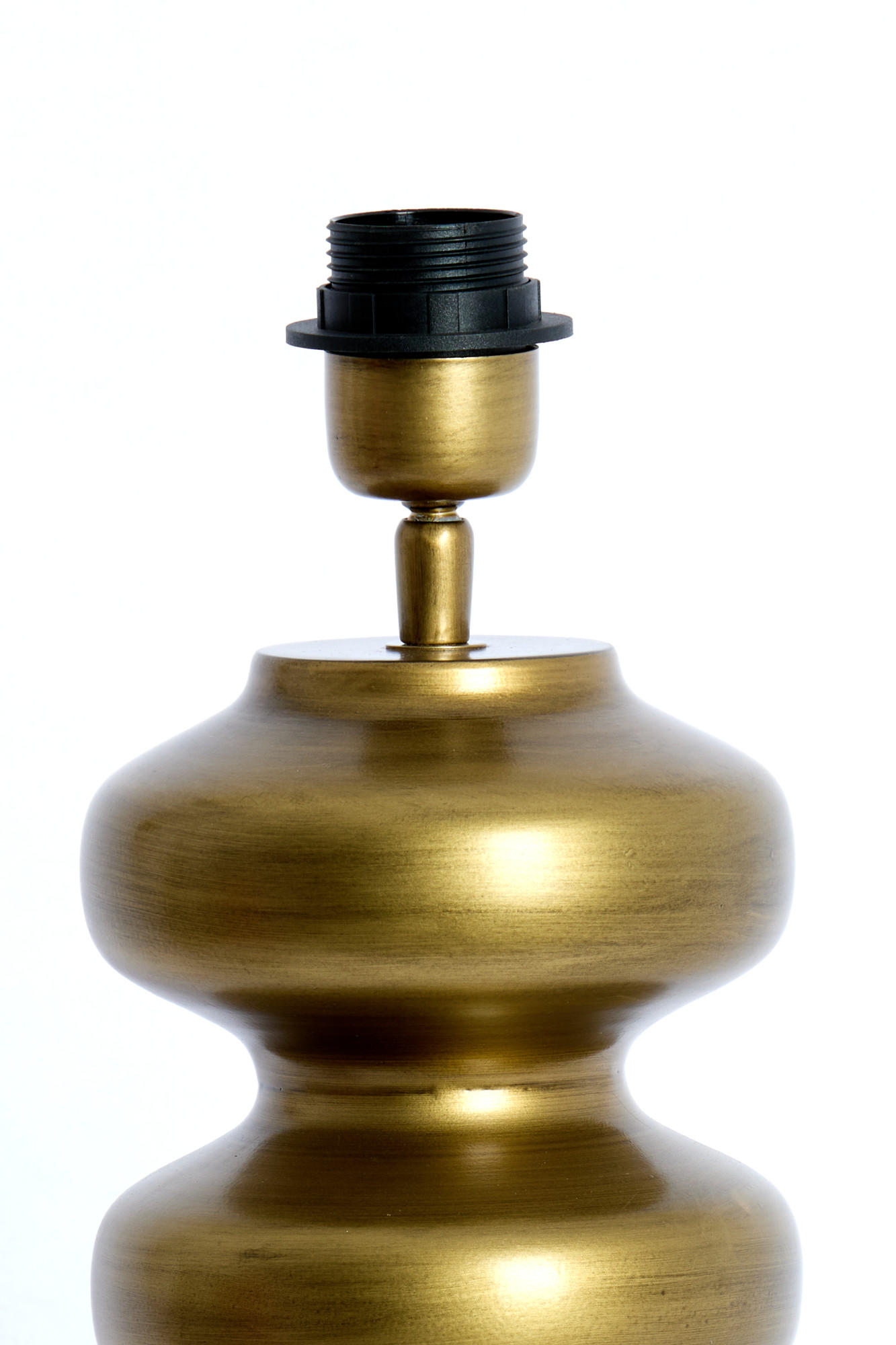 Socle de lampe en laiton antique Light & Living Soroca – Image 3