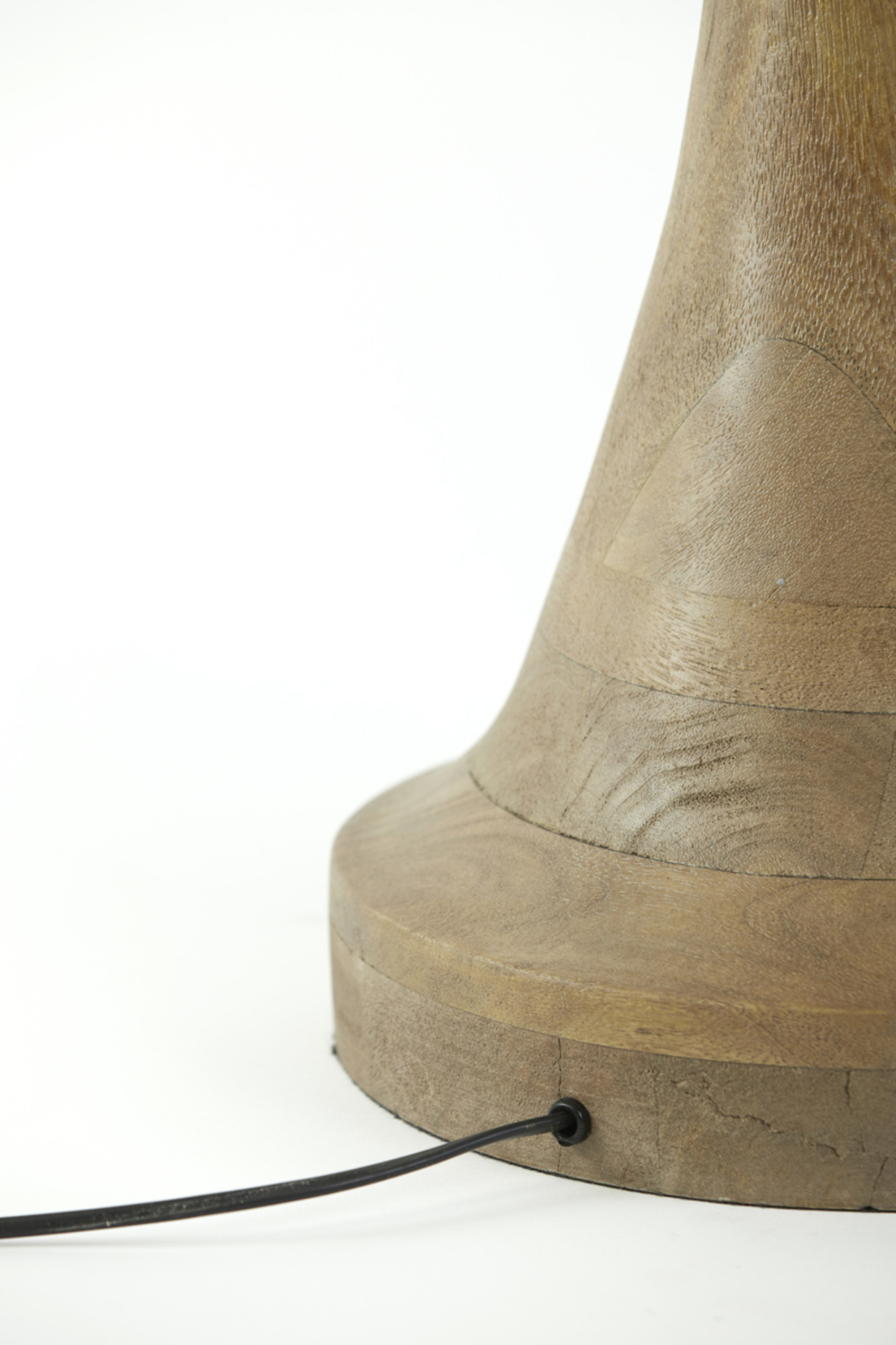 Piedestal en bois pour lampe design épuré Light & Living Jovany – Image 8