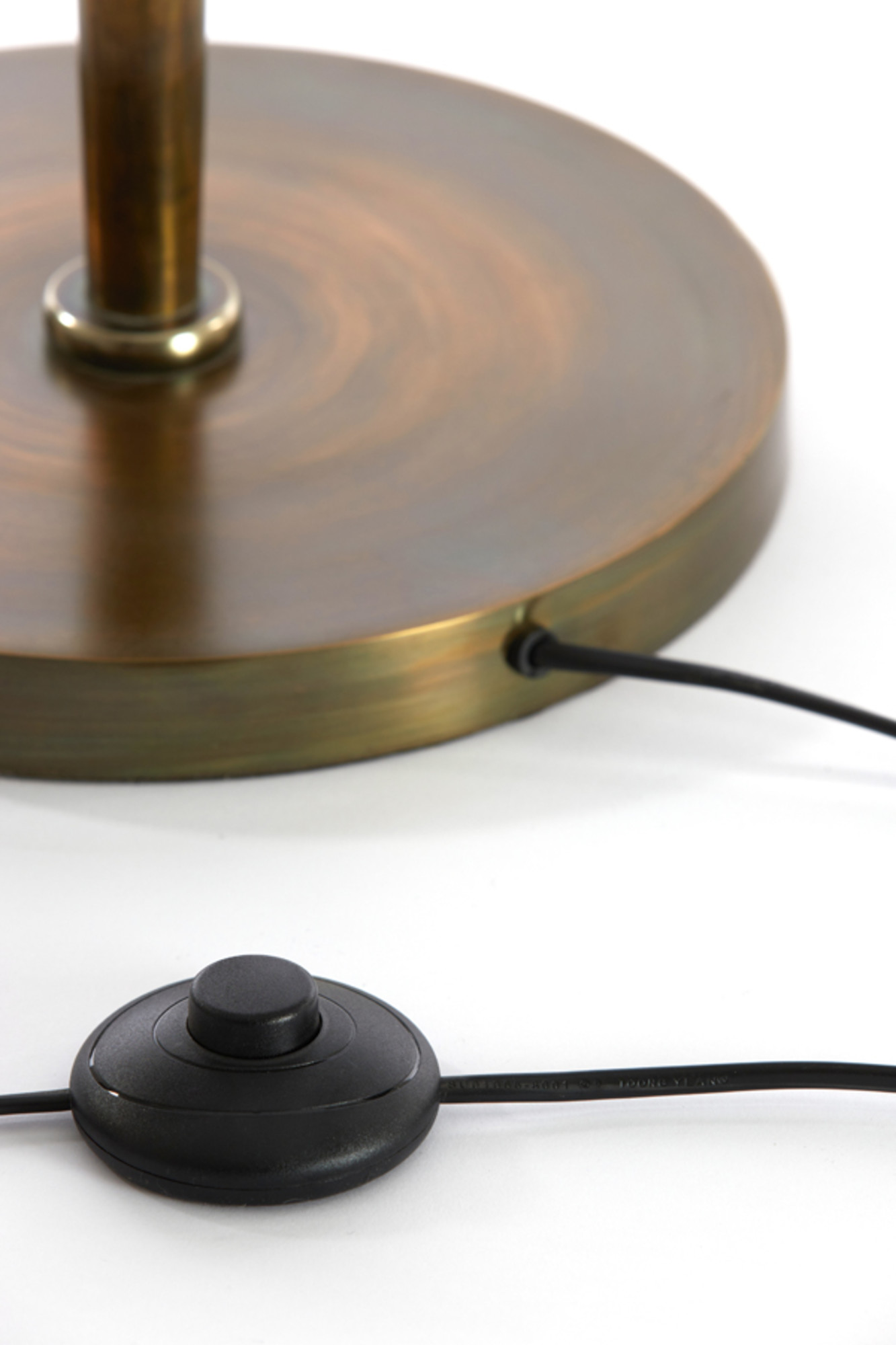 Lampadaires modernes bleus avec abat-jour en tissu Light & Living Vixen – Image 9