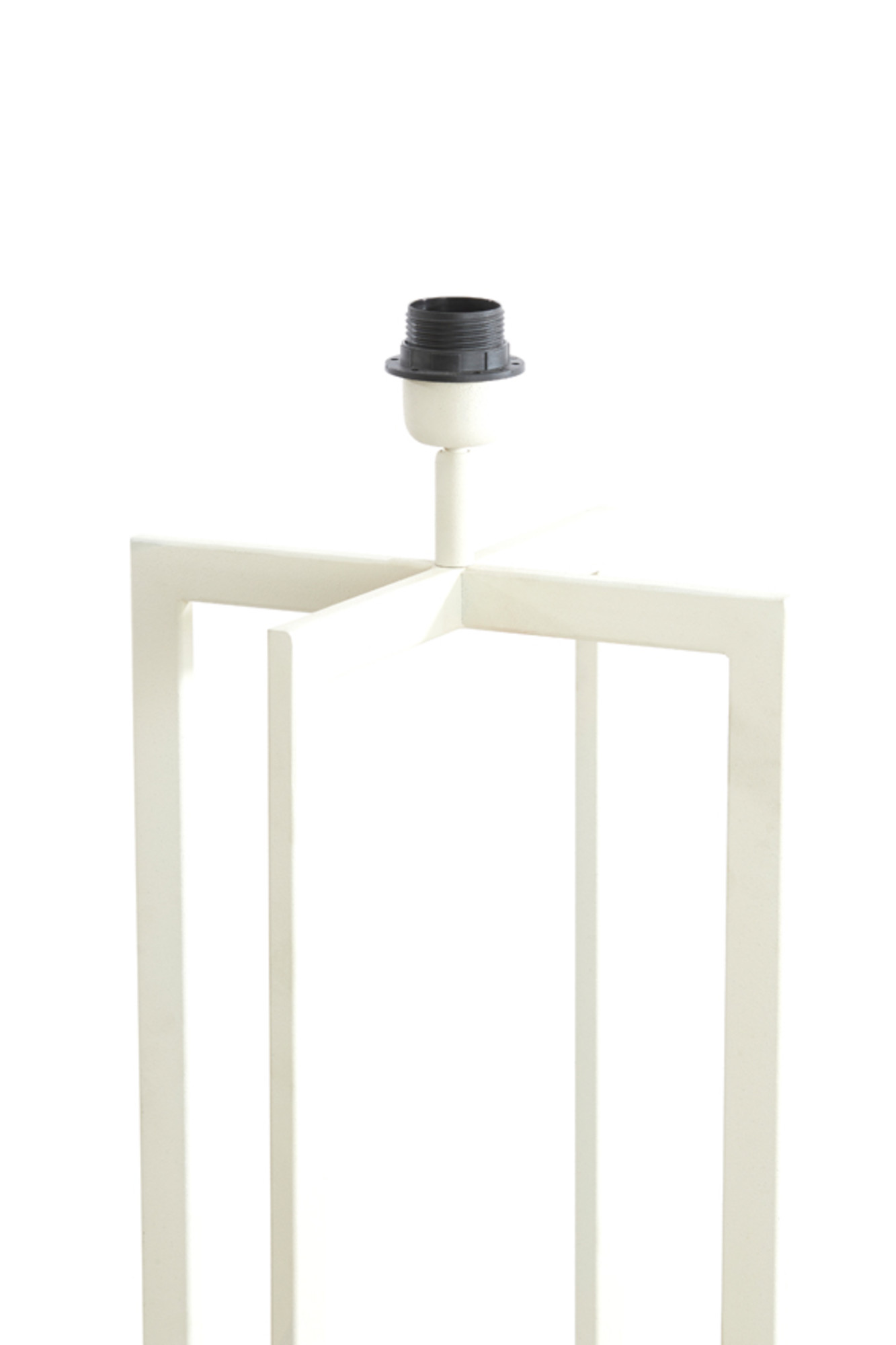 Socle de lampe longue carrée blanche Light & Living Mace – Image 5