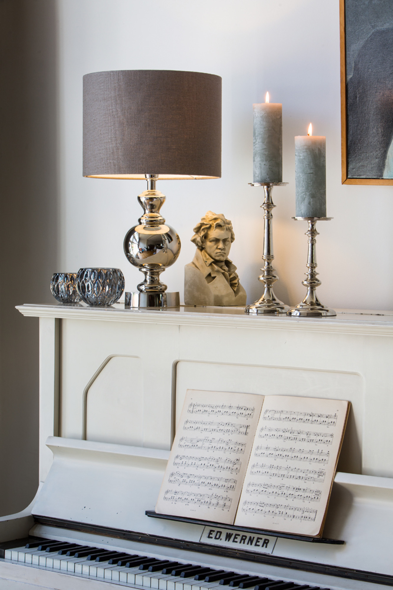 Pied de lampe classique transparent Light & Living Cady – Image 5