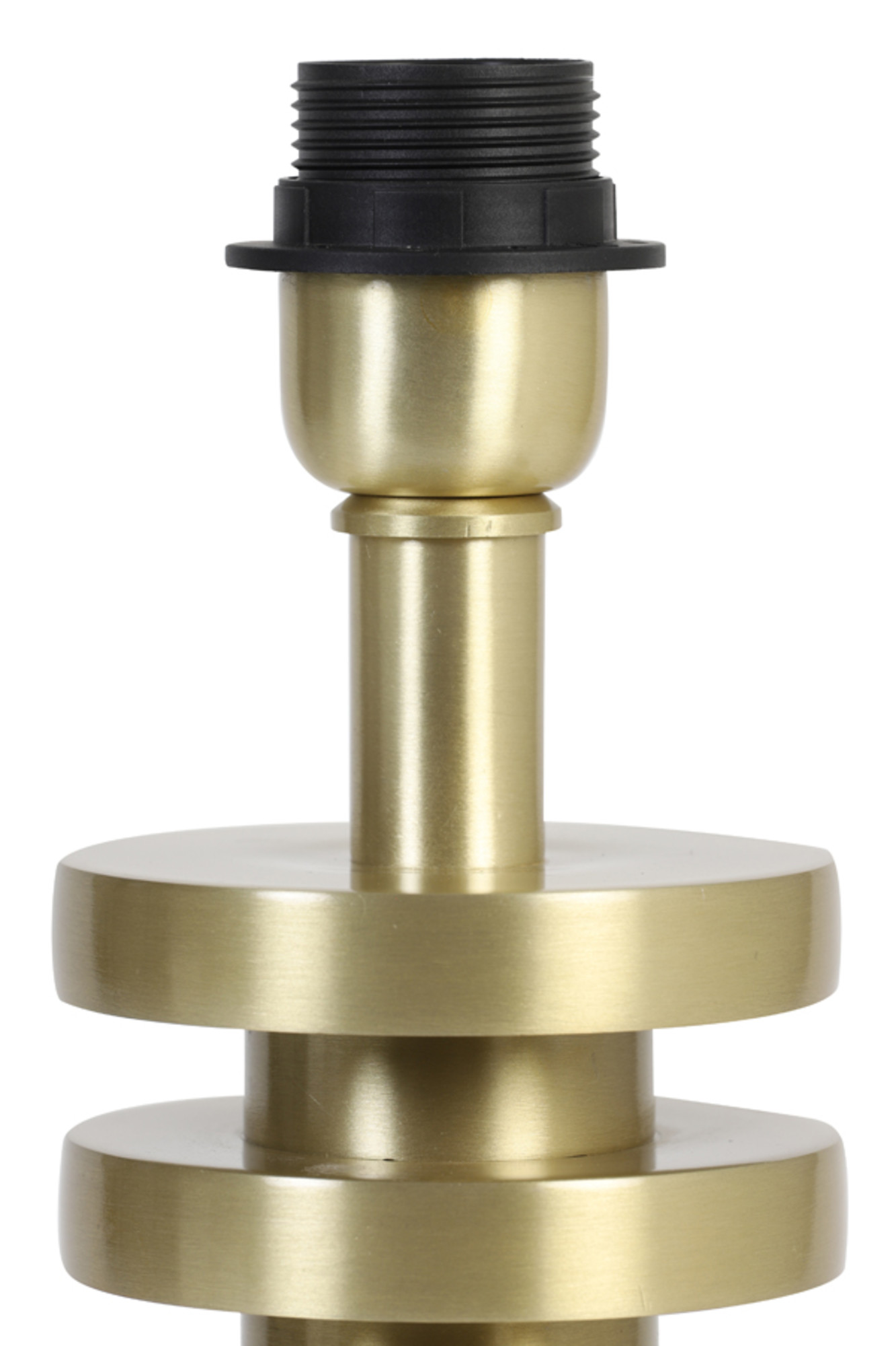 Conception empilable de pied de lampe doré Light & Living Desley – Image 5