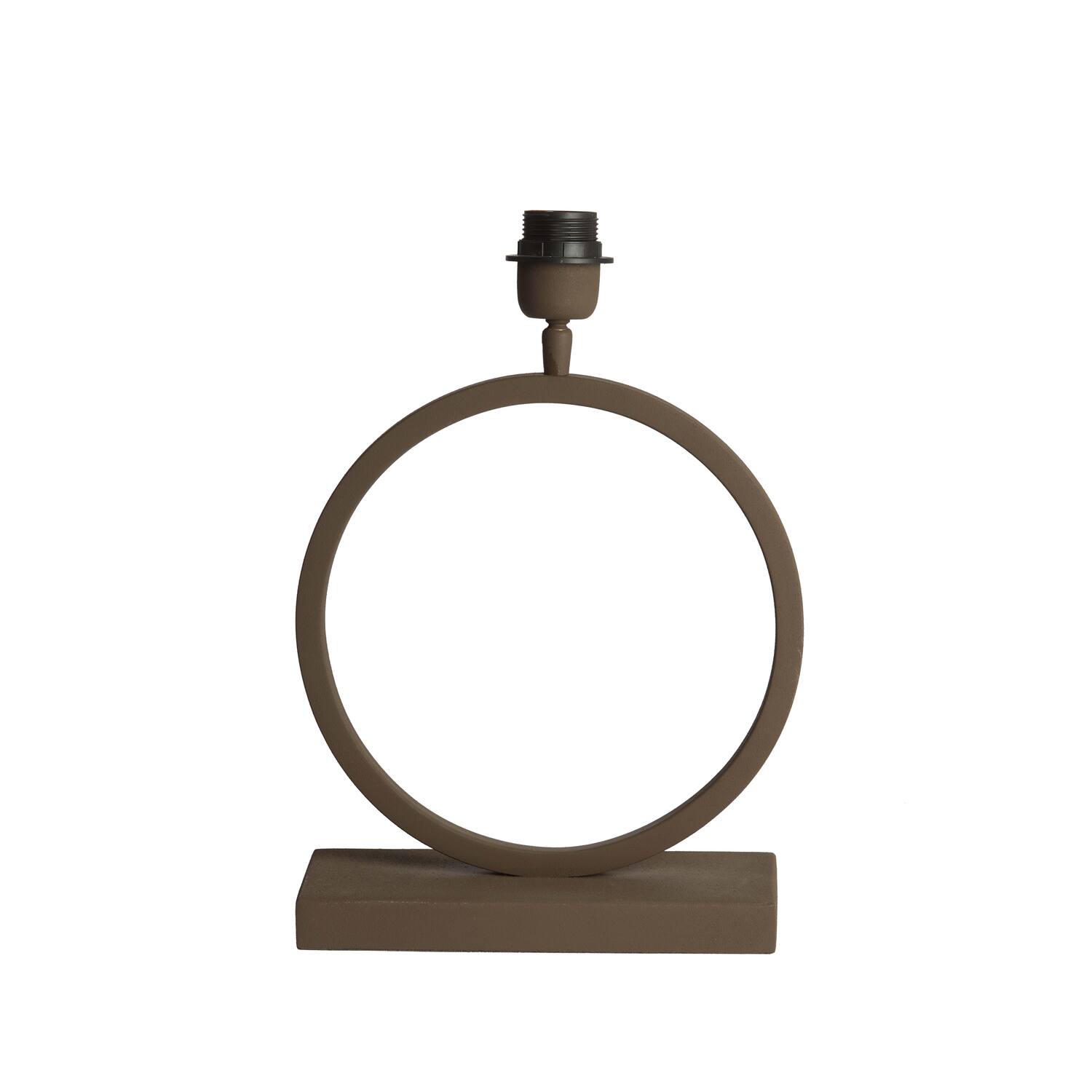 Piedestal de lampe minimaliste en forme de cercle Light & Living Liva