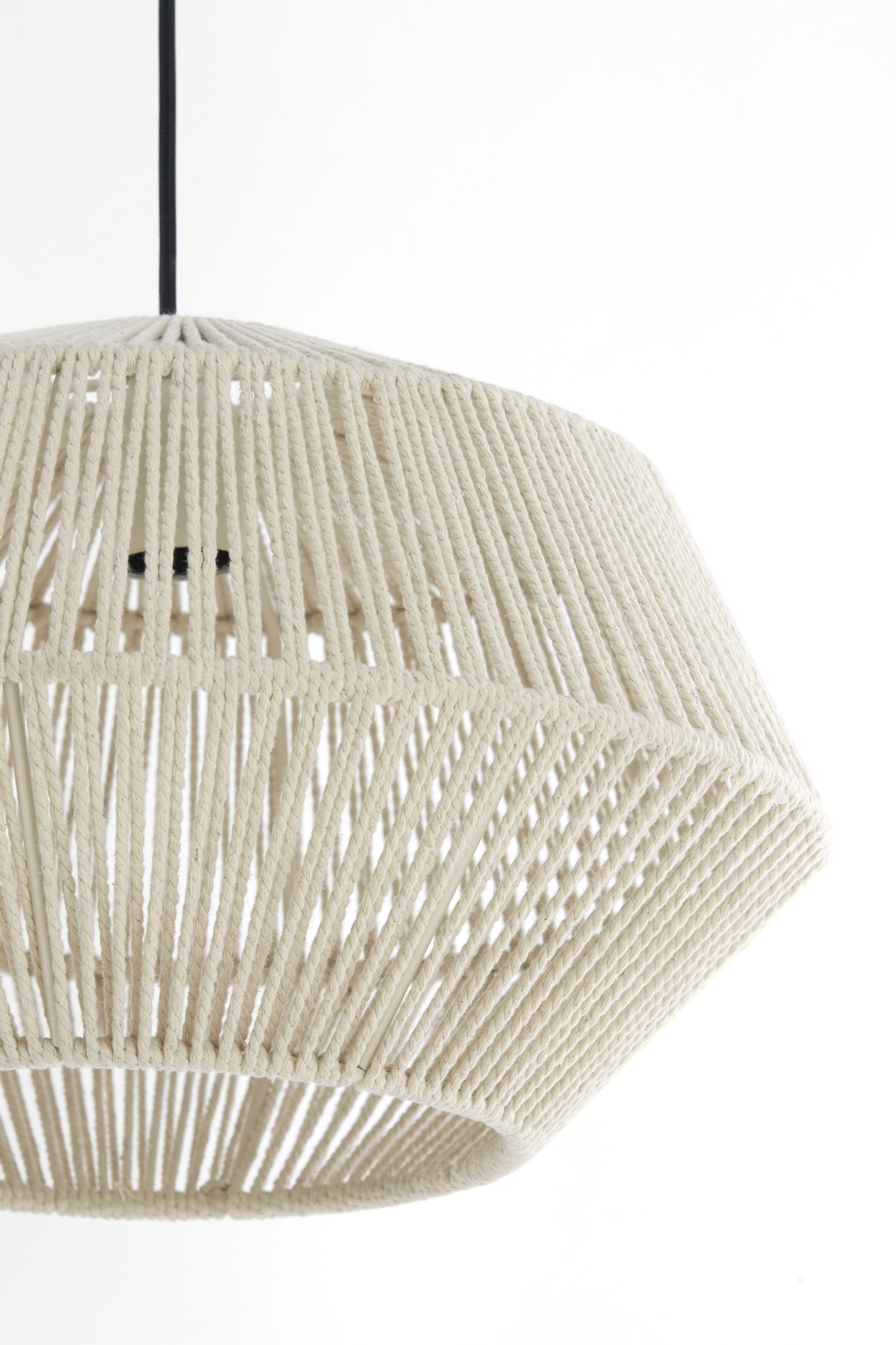 Suspension en fil beige clair Light & Living Deya – Image 3