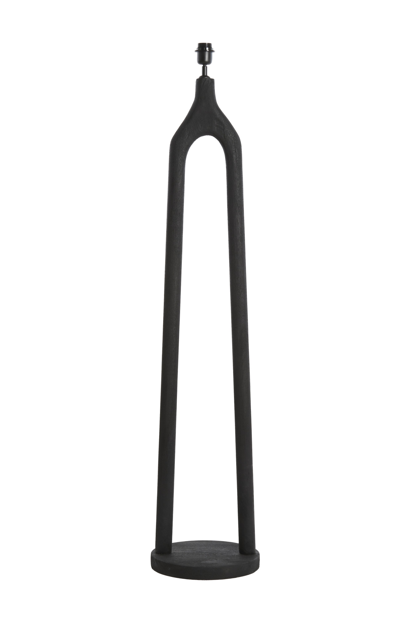 Piedestal de lampe noire design moderne Light & Living Xitta – Image 2