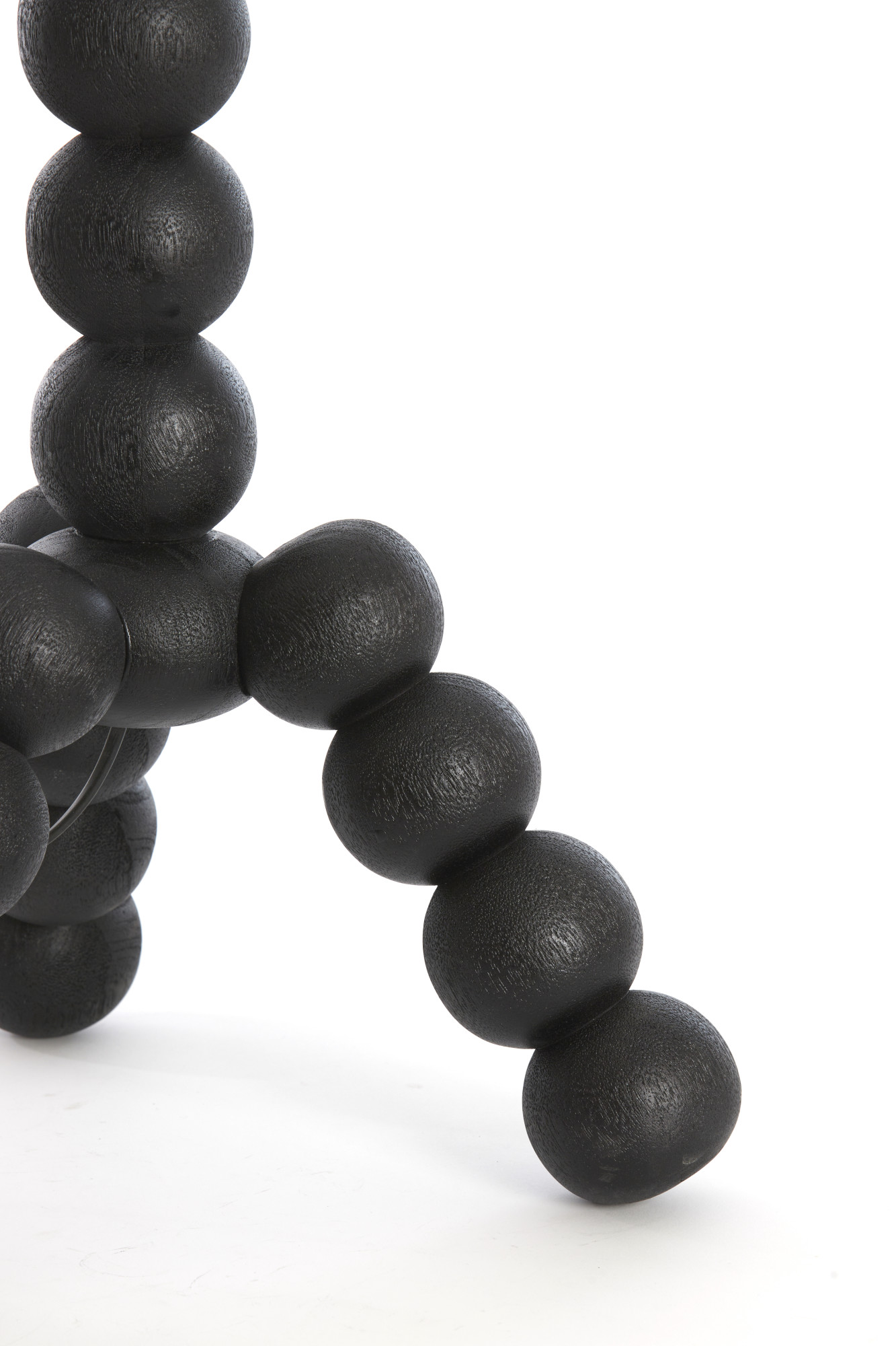 Socle de lampe noir en forme de boule Light & Living Veglio – Image 6