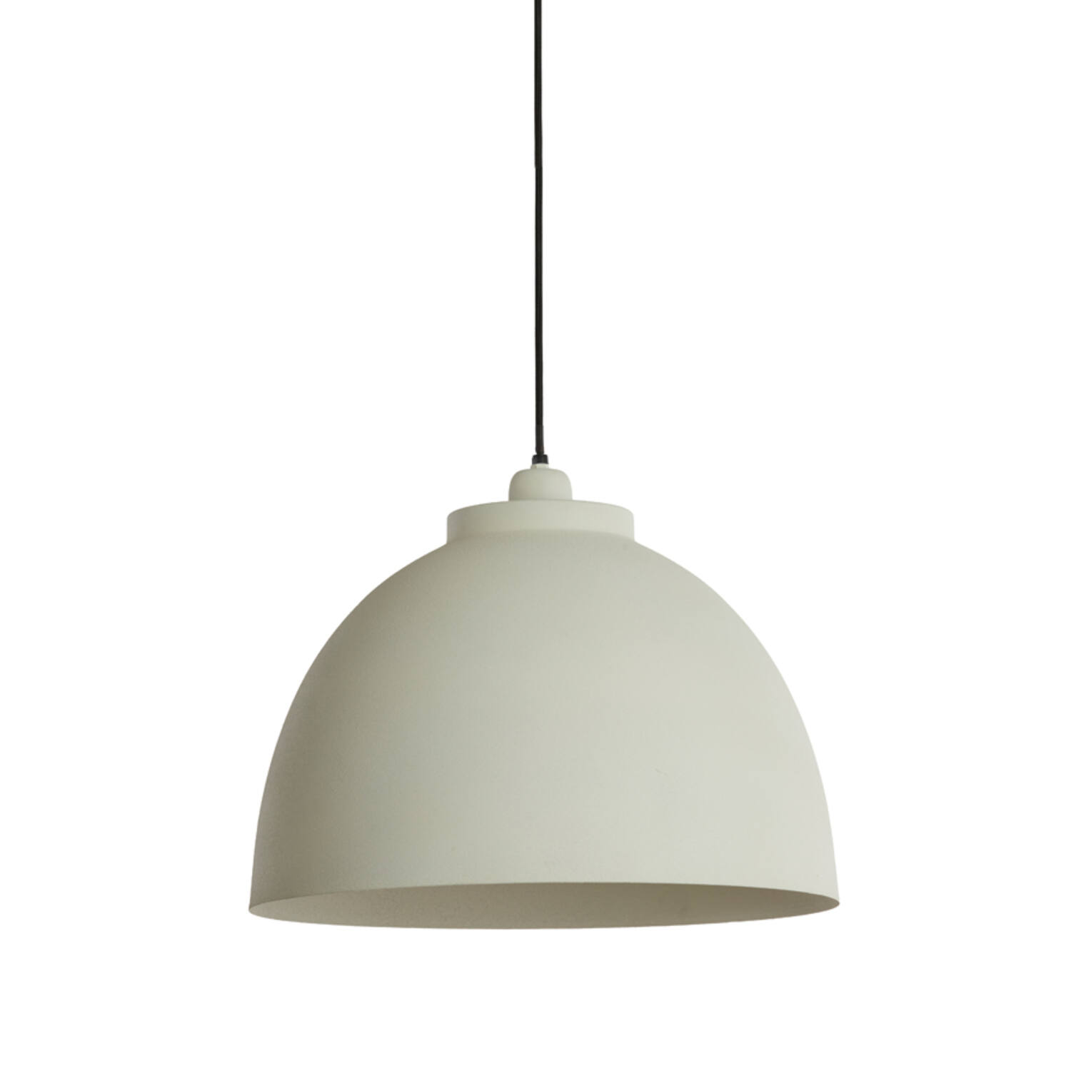 Suspension blanche en forme de dôme Light & Living Kylie