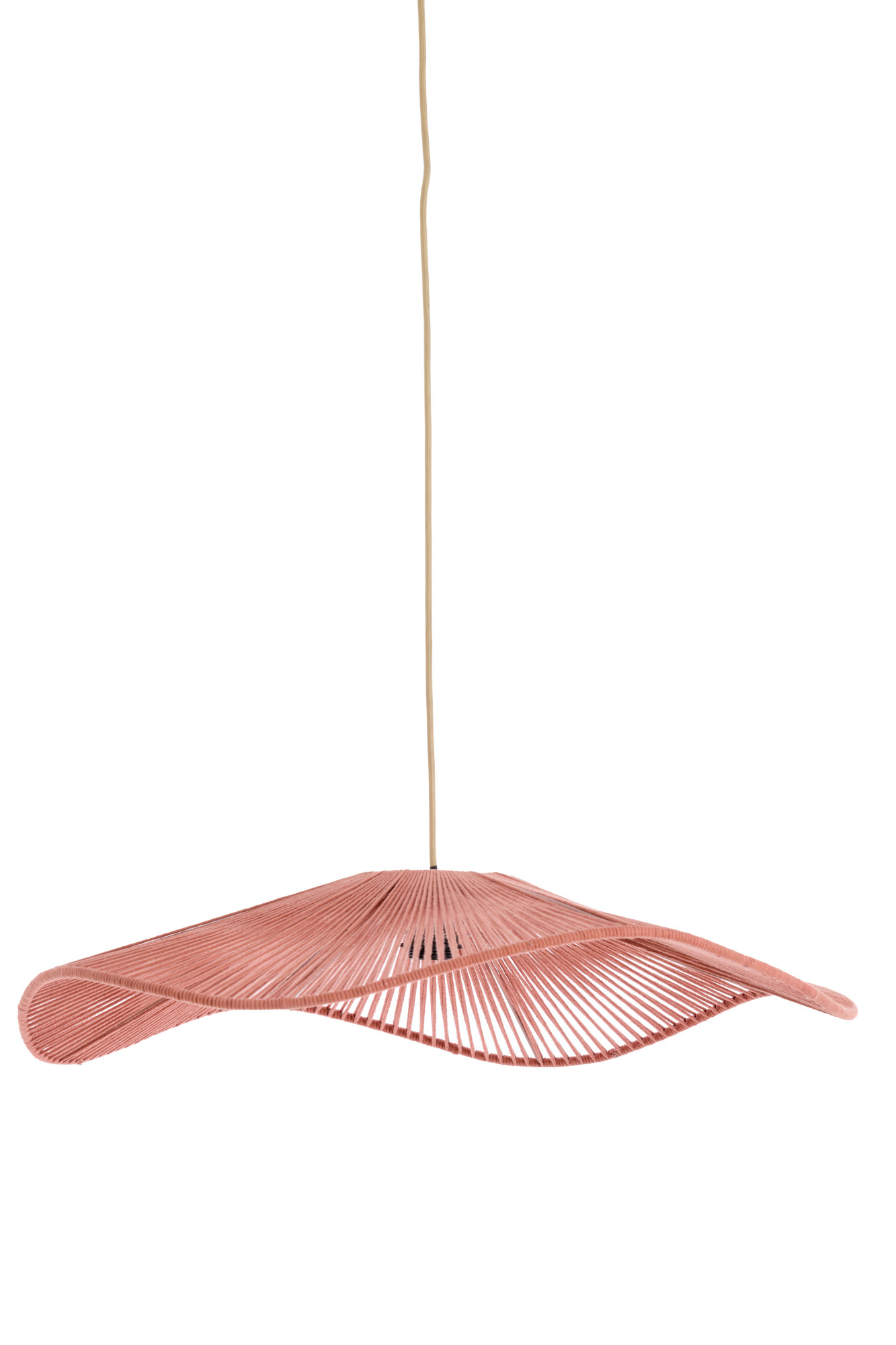 Suspension rose au design ondulé Light & Living Rafa – Image 2