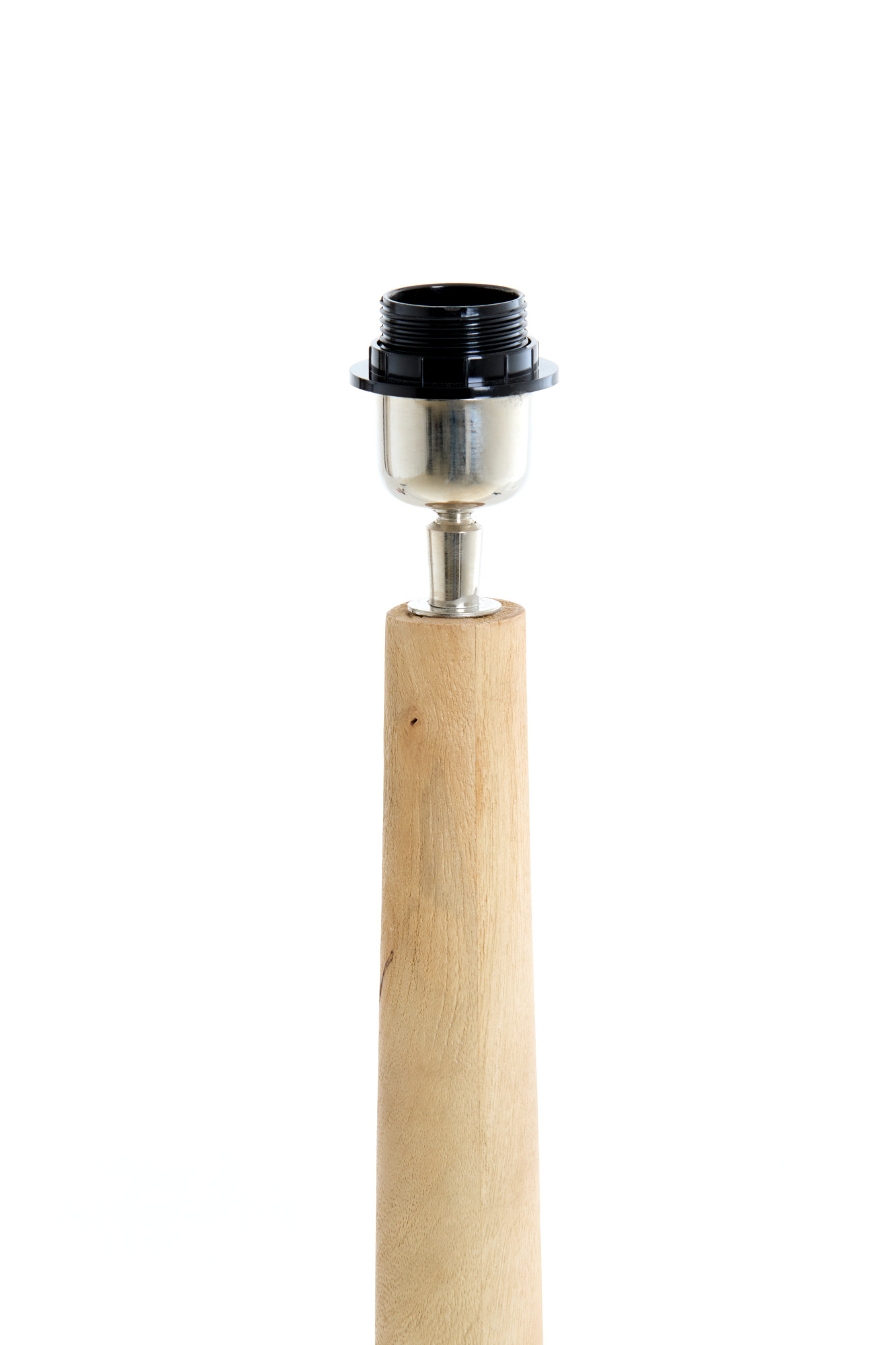 Pied de lampe au design moderne en bois Light & Living Jovany – Image 3