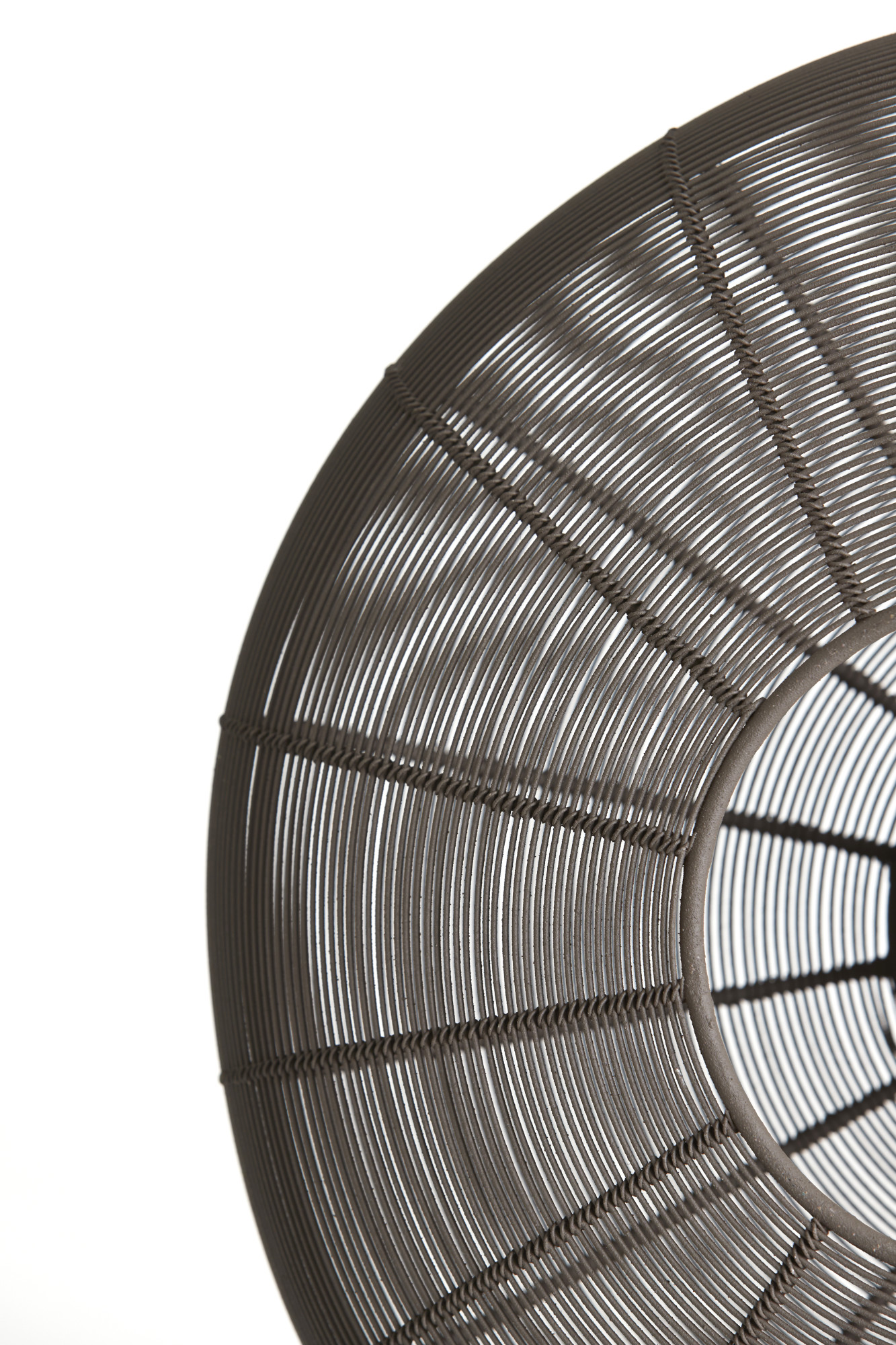 Suspension ronde en rotin couleur naturelle Light & Living Bahoto – Image 5