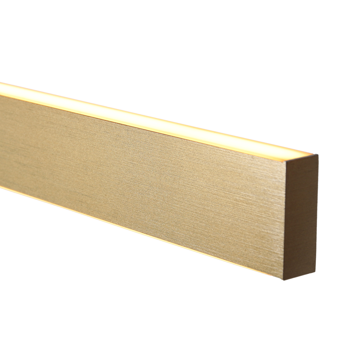 Suspension design dorée avec éclairage haut et bas Mexlite BrightLine – Image 8