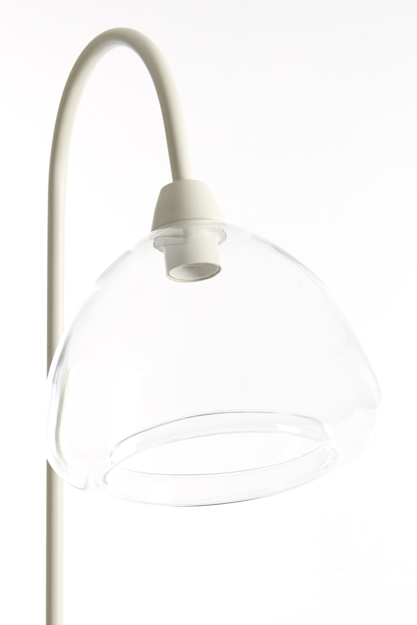Lampe sur pied blanche moderne Light & Living Bisho – Image 5