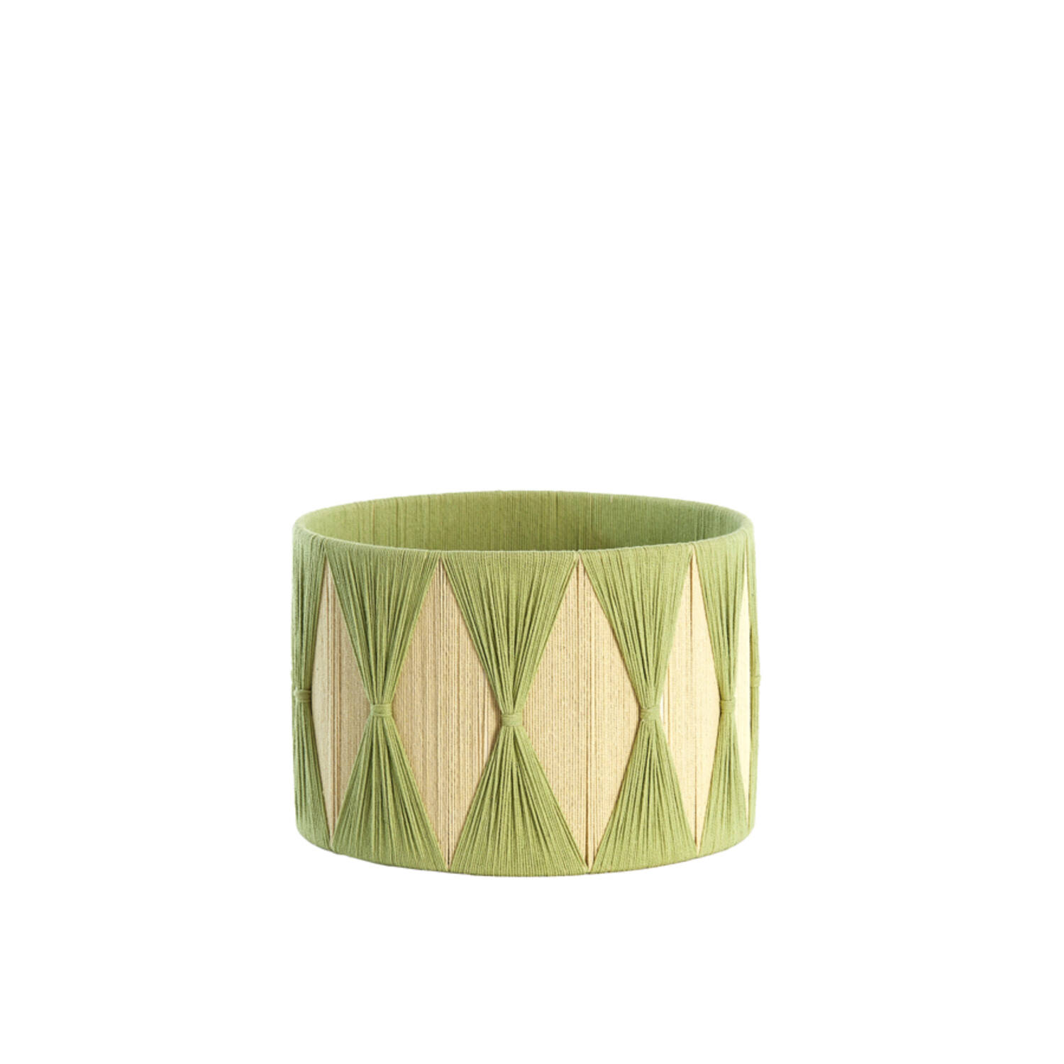 Abat-jour vert avec un joli motif Light & Living Hannah