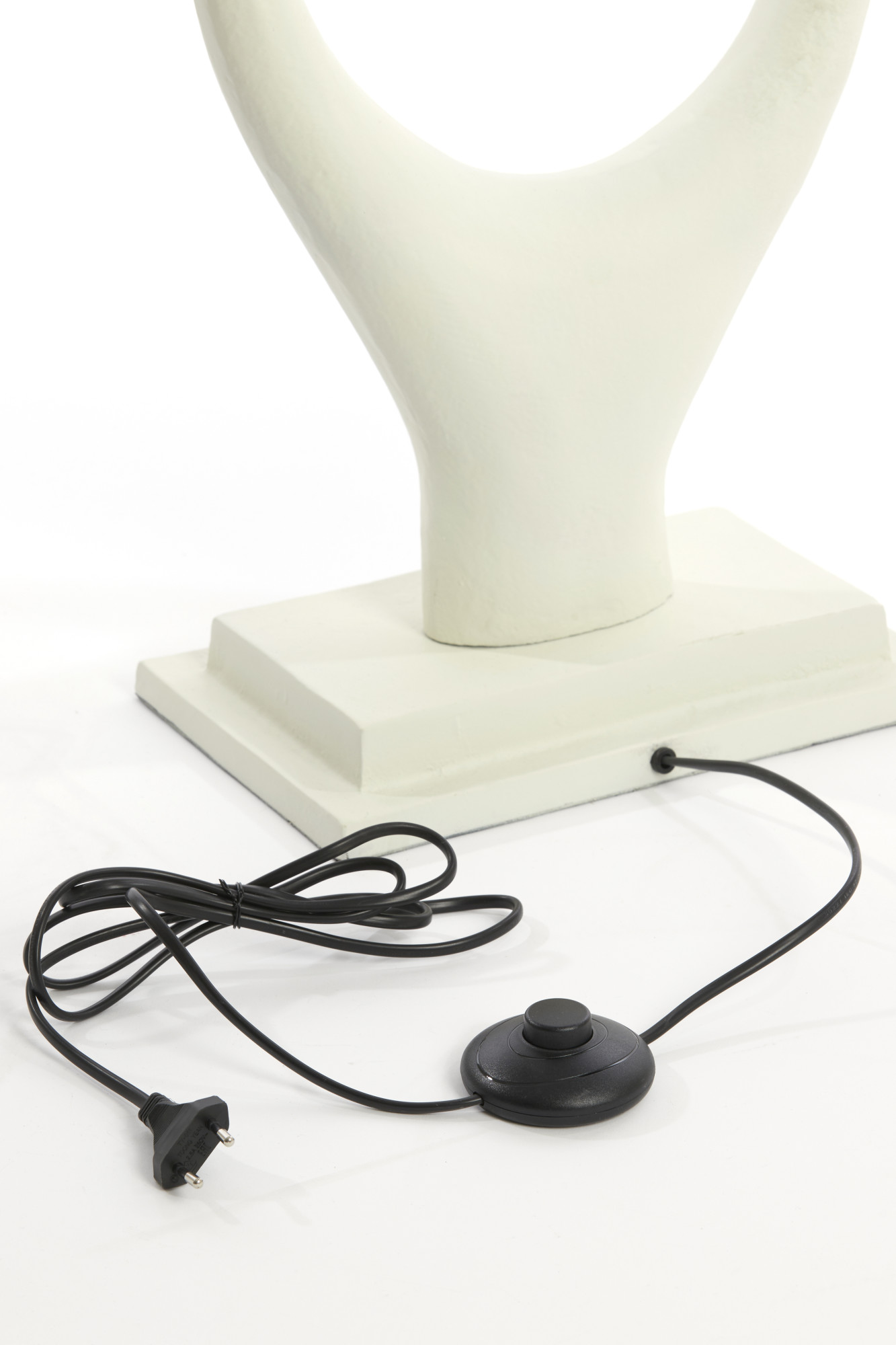 Base de lampe blanche large Light & Living Gavi – Image 7