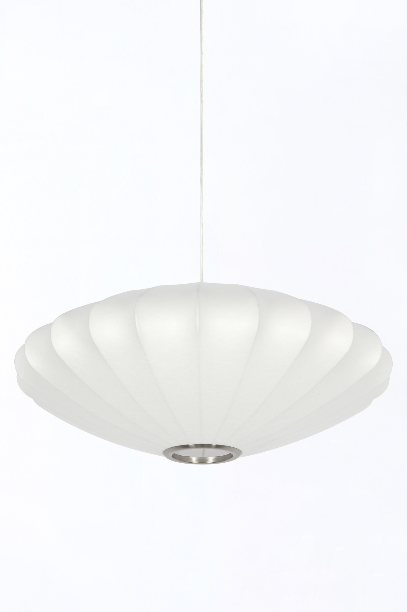Suspension blanche en forme de coquillage Light & Living Fay – Image 5