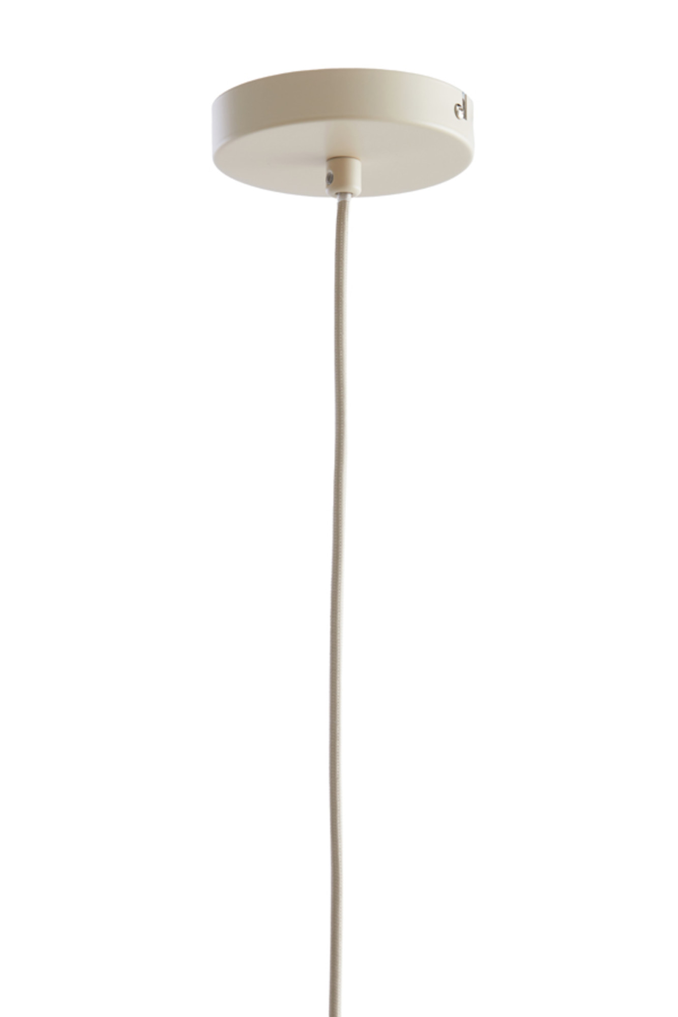 Suspension moderne en tissu beige Light & Living Elati – Image 8