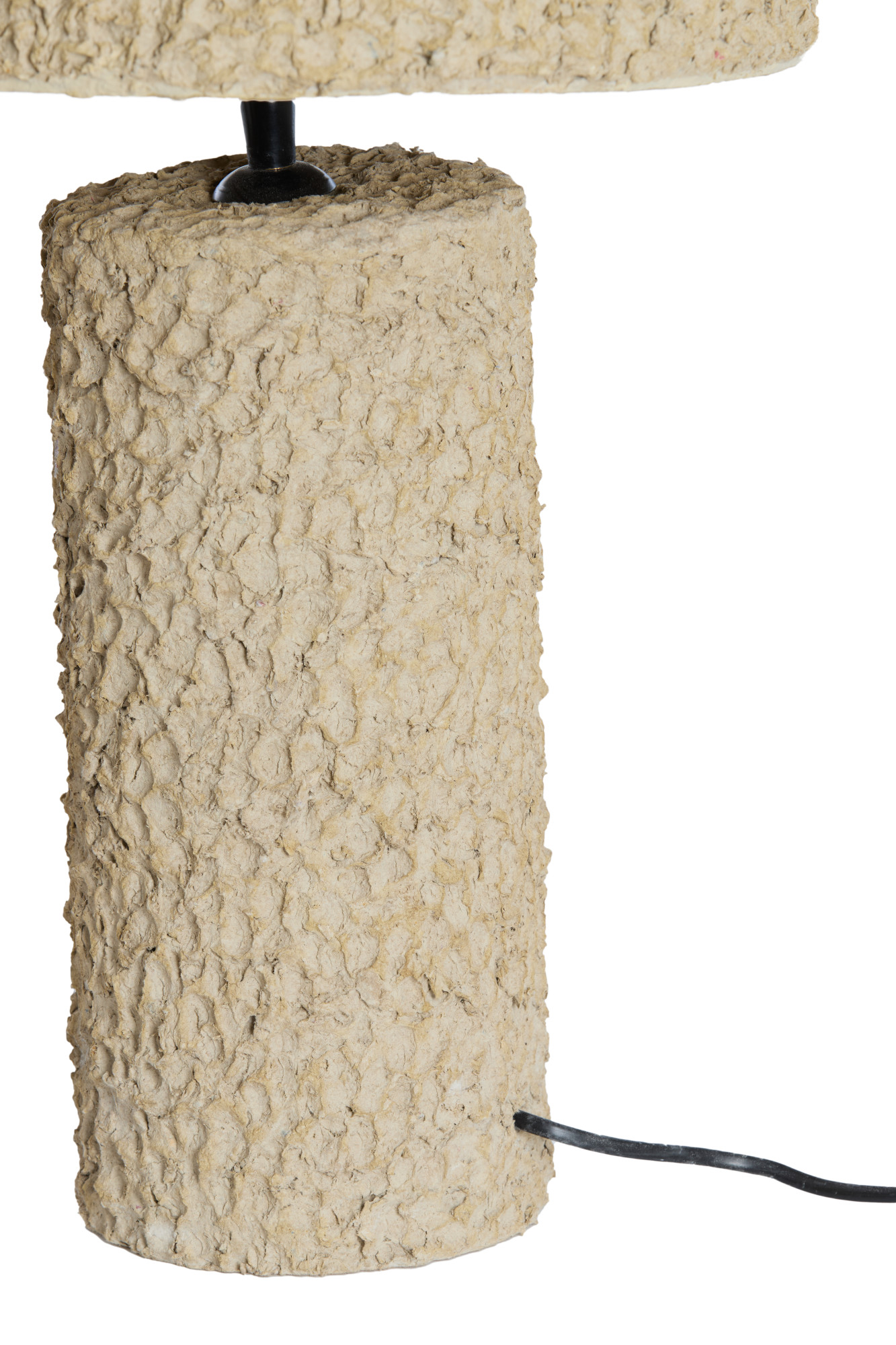 Lampe champignon en texture beige Light & Living Qazu – Image 5