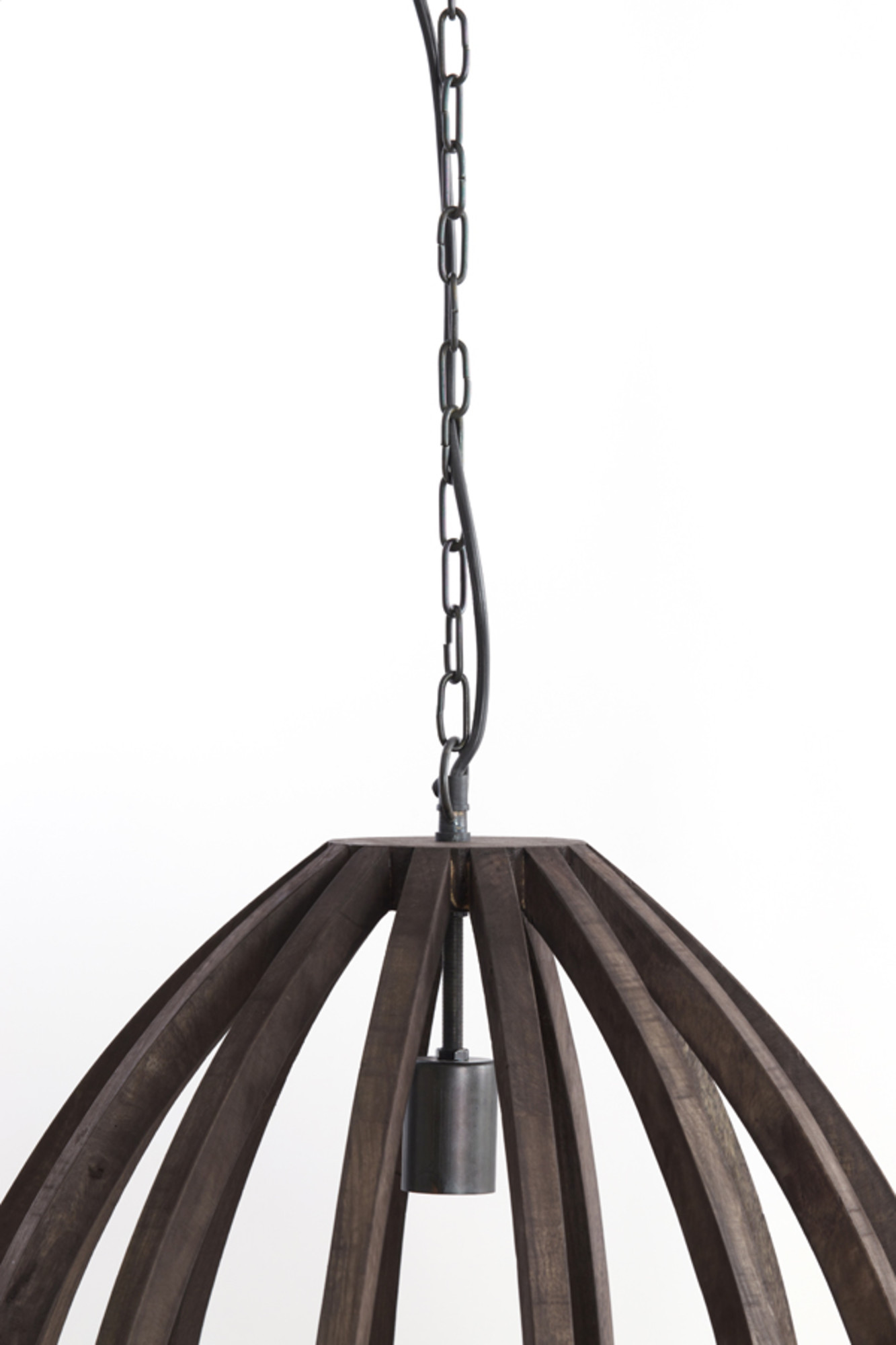 Suspension à cadre ouvert en bois Light & Living Barsia – Image 6