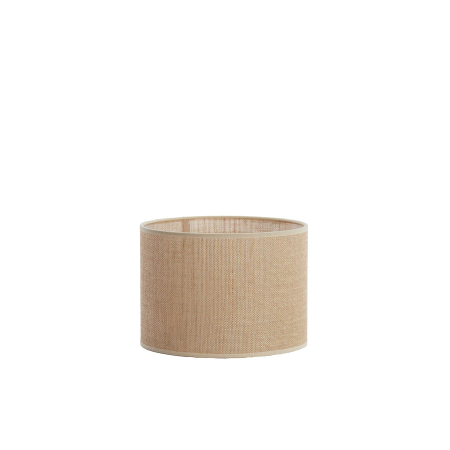 Abat-jour cylindrique beige pour éclairage d'ambiance Light & Living Sendai