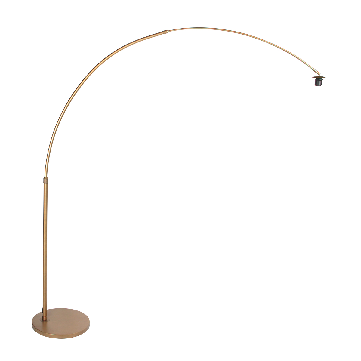 Lampadaire bronze classique avec abat-jour en jonc Steinhauer Sparkled Light – Image 15